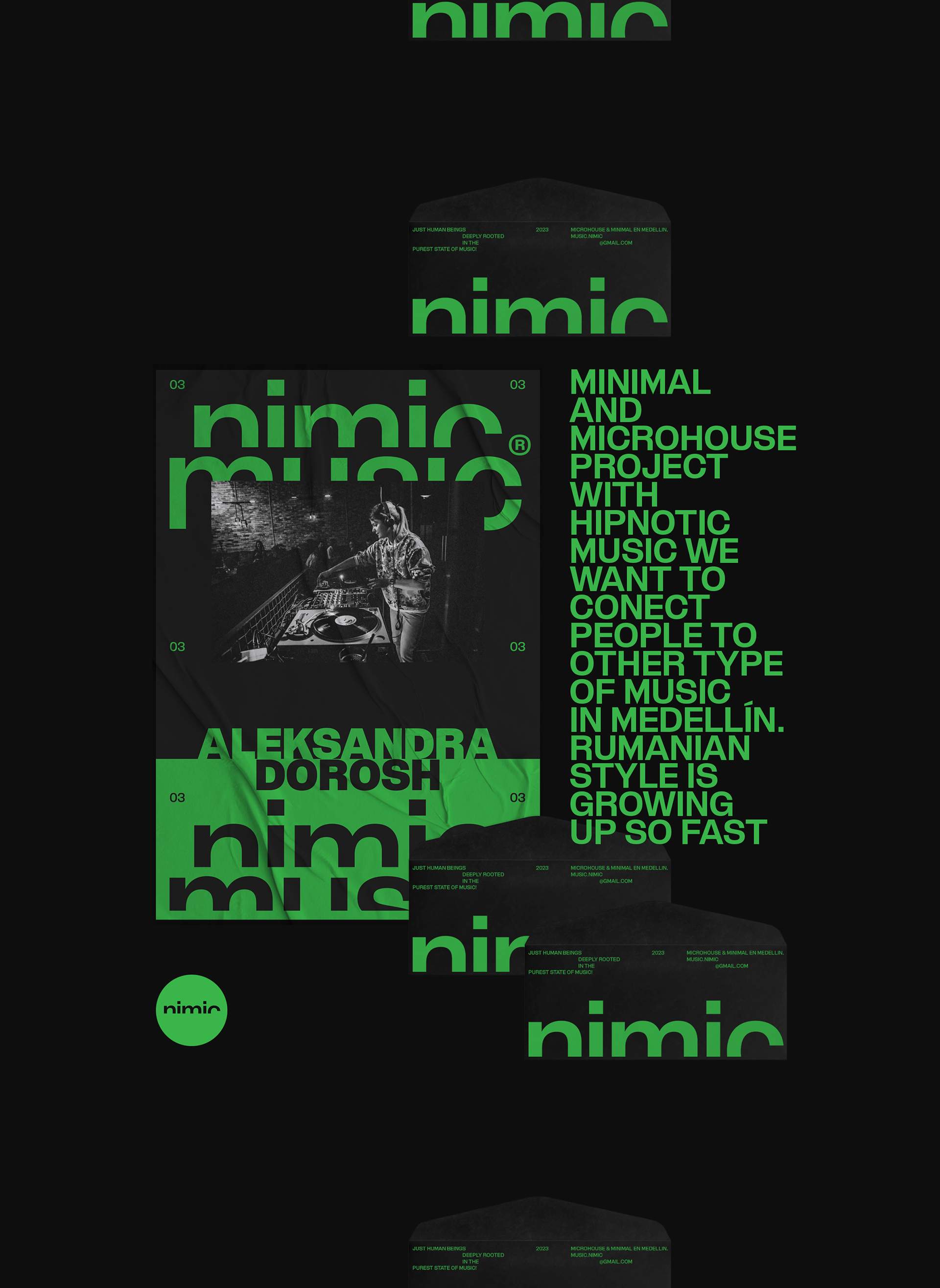 Nimic® Music Label — Изображение №11 — Брендинг, Графика на Dprofile