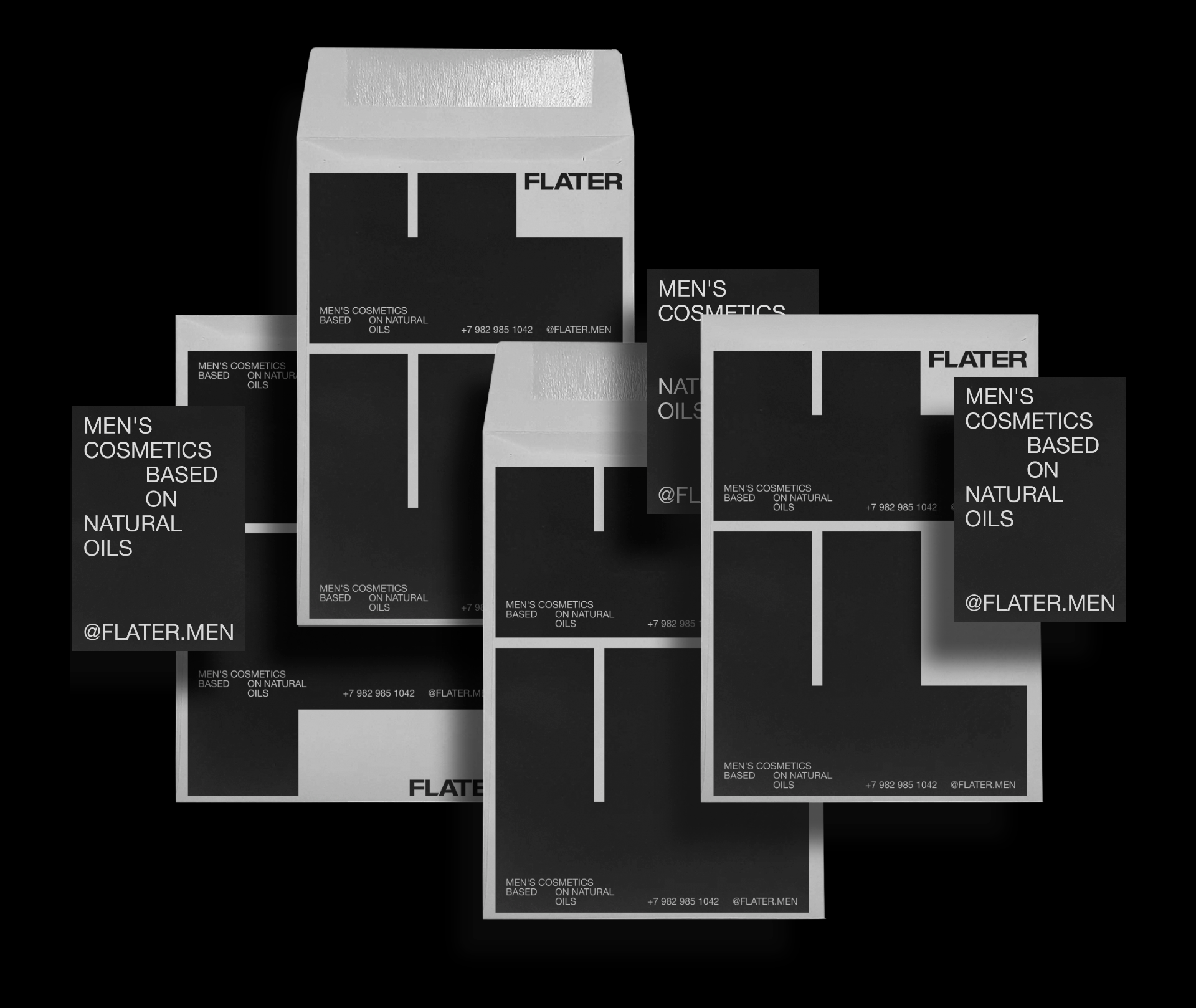 Flater. Men's Cosmetic — Изображение №12 — Брендинг на Dprofile