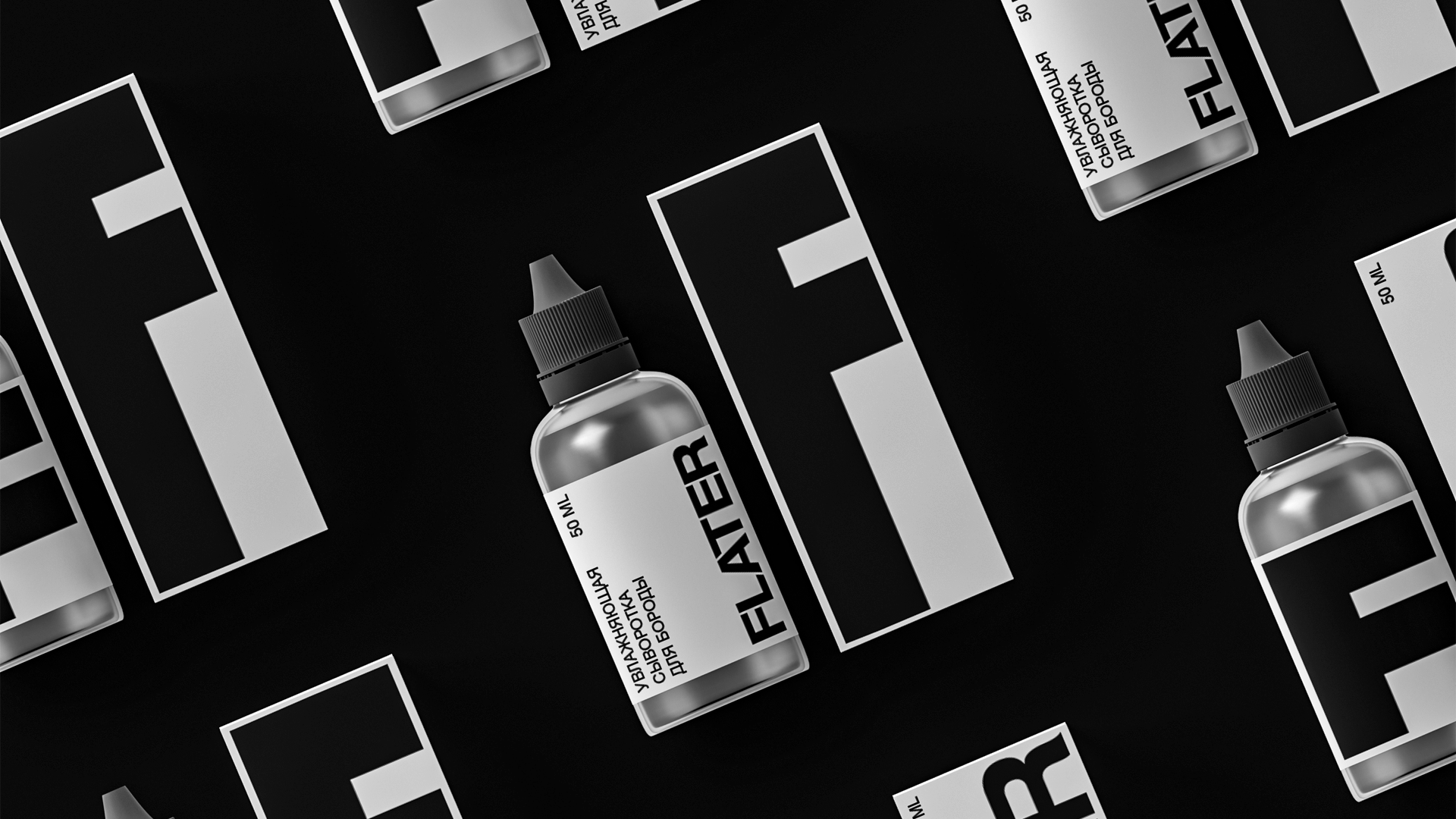 Flater. Men's Cosmetic — Изображение №4 — Брендинг на Dprofile