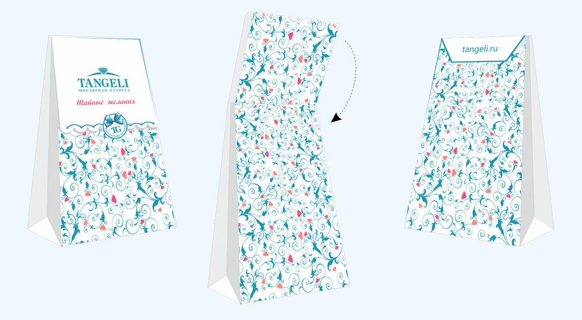 Фирменный стиль ювелирной компании "Tangeli". — Изображение №47 — Брендинг на Dprofile