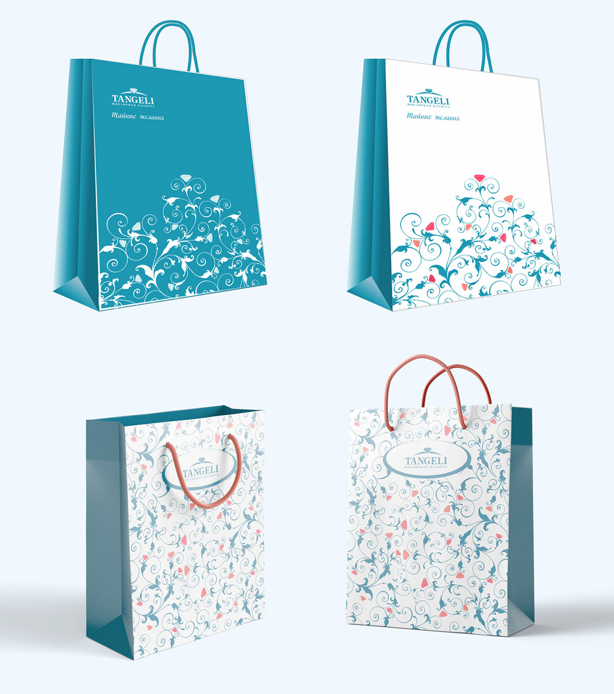 Фирменный стиль ювелирной компании "Tangeli". — Изображение №45 — Брендинг на Dprofile