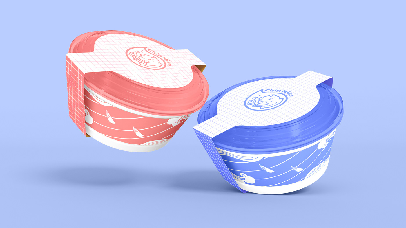Chin Miao pan asian food — Изображение №3 — Брендинг, Иллюстрация на Dprofile