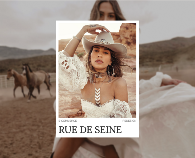 Rue De Seine | Website Redesign Concept на Dprofile