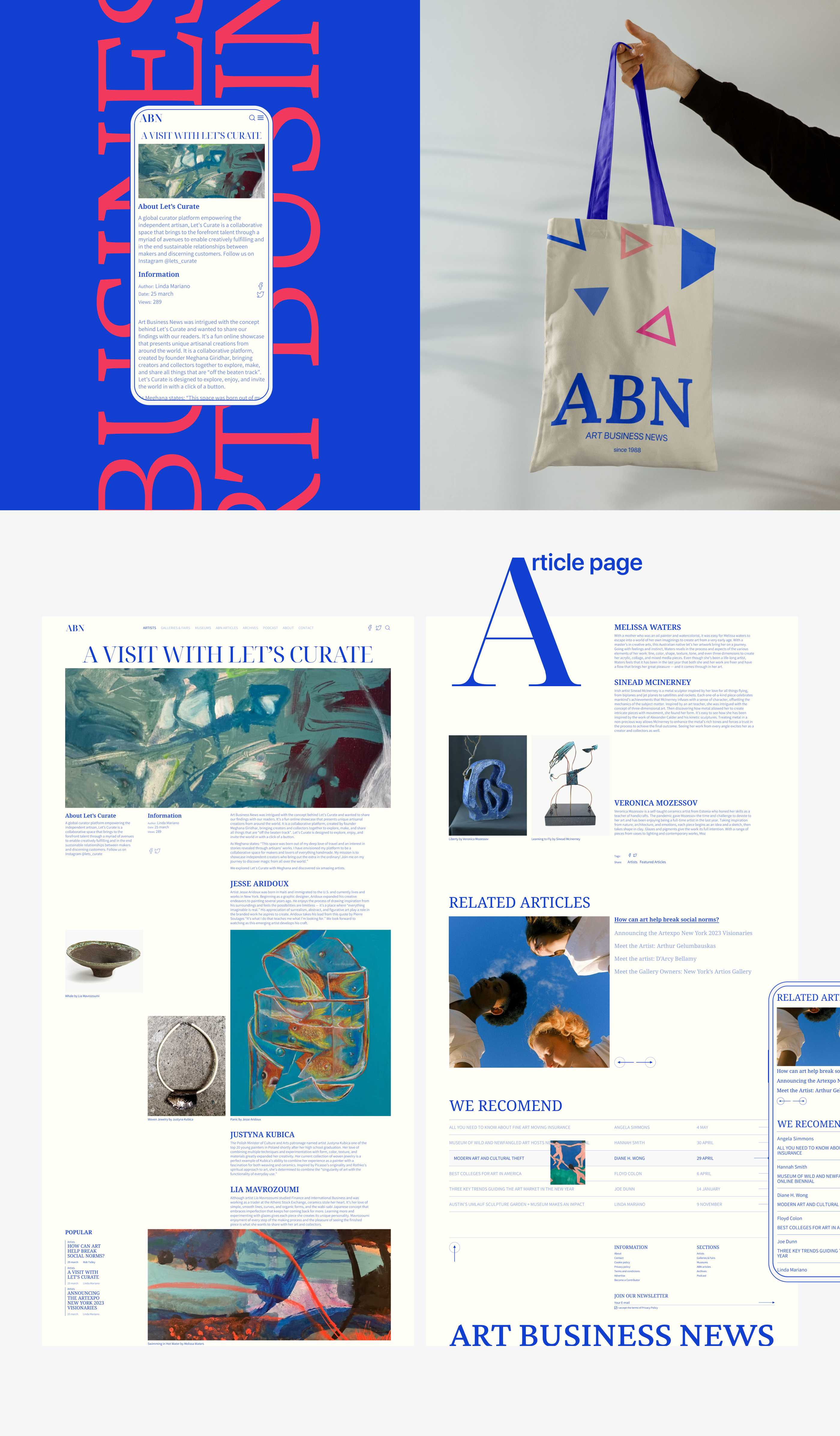 News website redesign concept — Изображение №5 — Интерфейсы на Dprofile