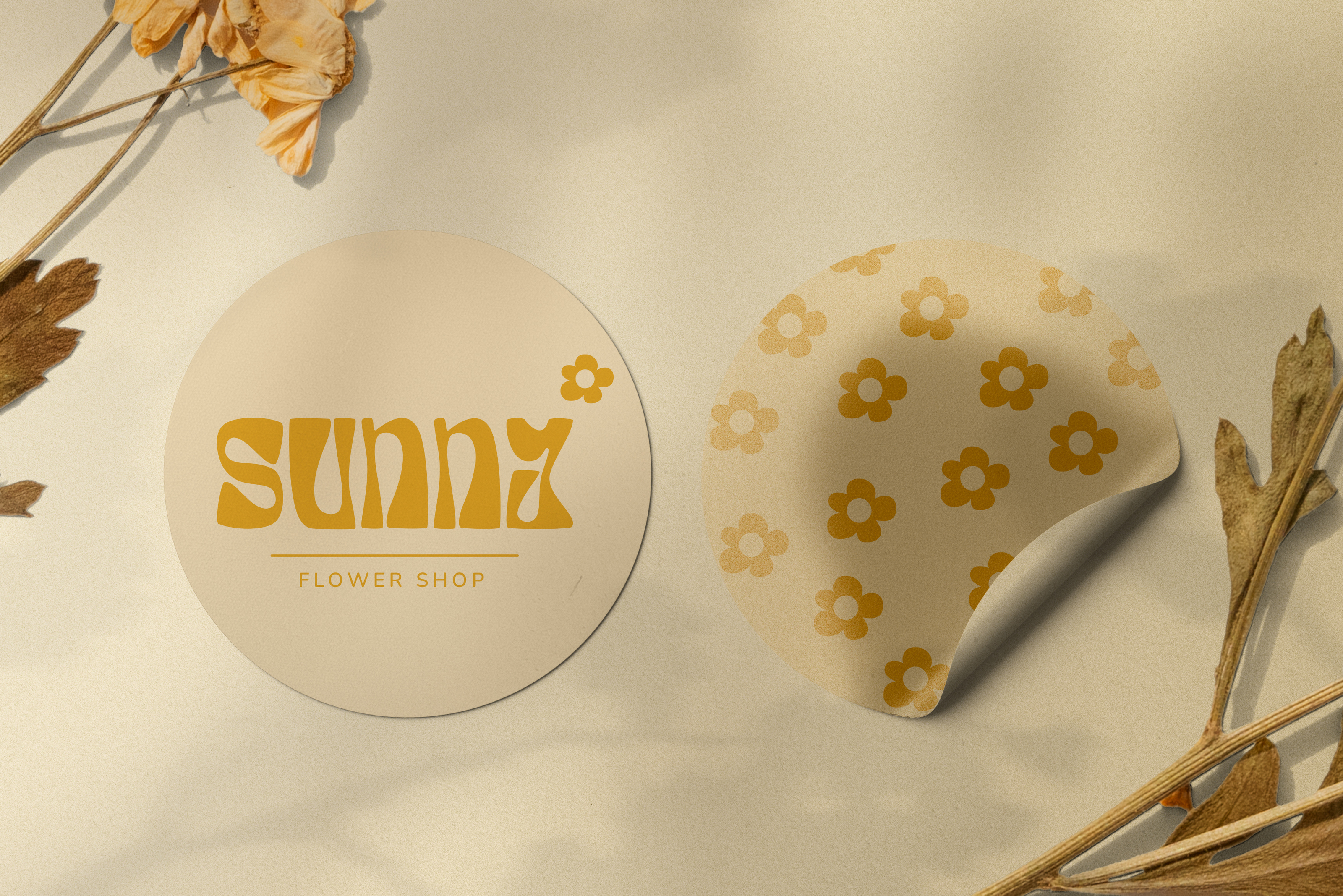 SUNNY | ЦВЕТОЧНЫЙ МАГАЗИН — Изображение №5 — Брендинг, Графика на Dprofile