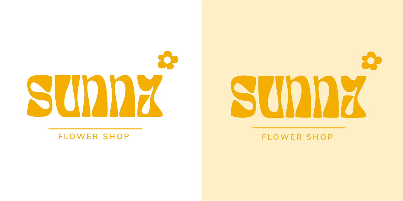 SUNNY | ЦВЕТОЧНЫЙ МАГАЗИН — Изображение №2 — Брендинг, Графика на Dprofile