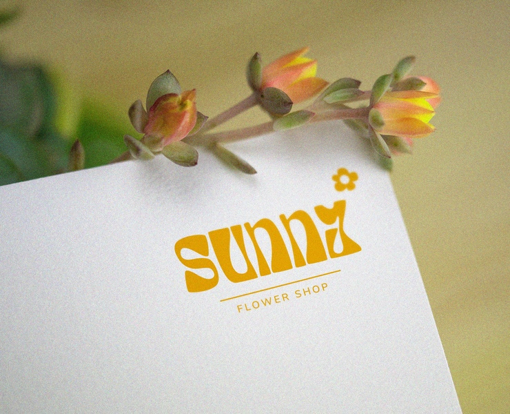 SUNNY | ЦВЕТОЧНЫЙ МАГАЗИН — Брендинг, Графика на Dprofile