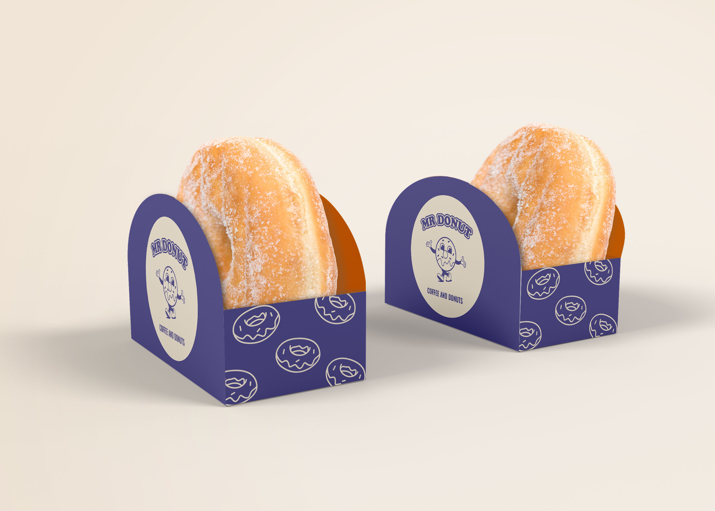 Donut coffee shop | brand identity — Изображение №6 — Брендинг, Графика на Dprofile
