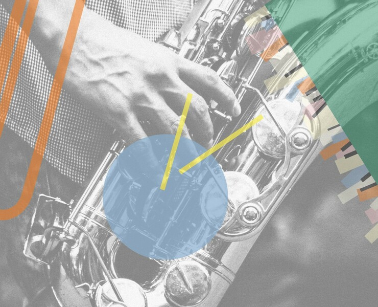 Лендинг Syncope Jazz Fest — Графика на Dprofile