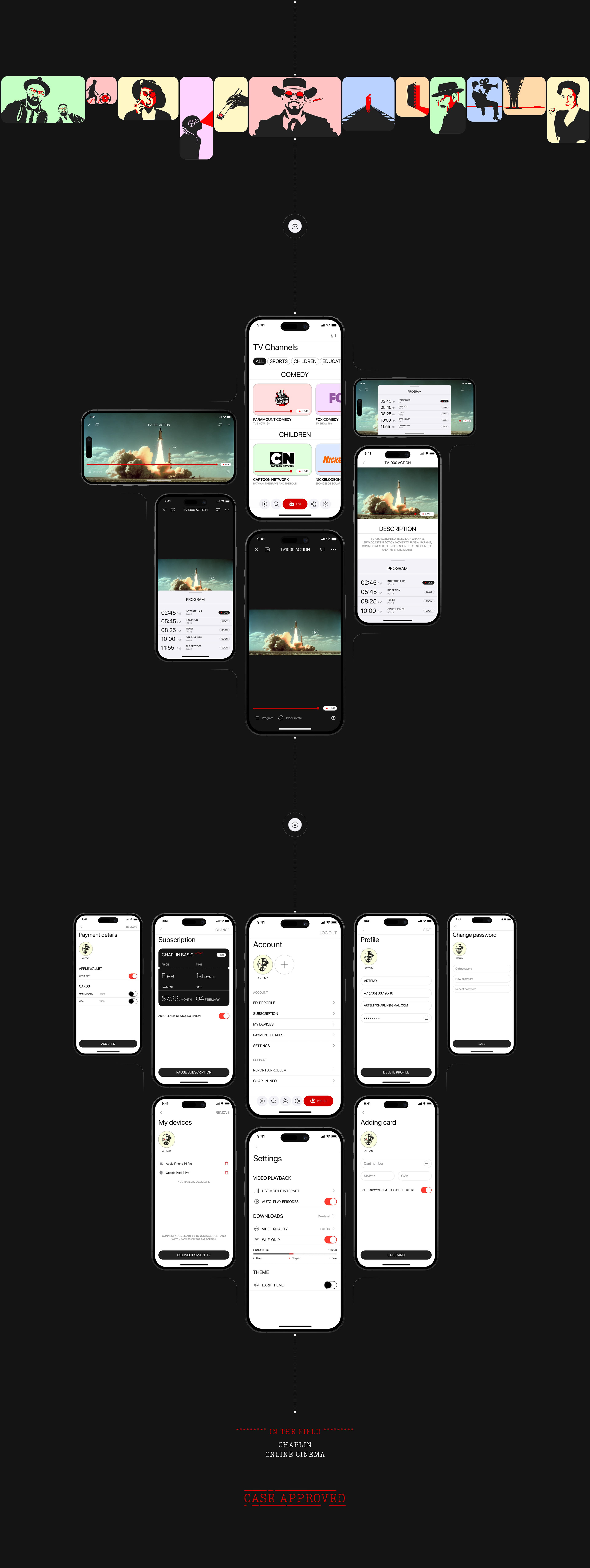 Chaplin — Изображение №11 — Интерфейсы на Dprofile