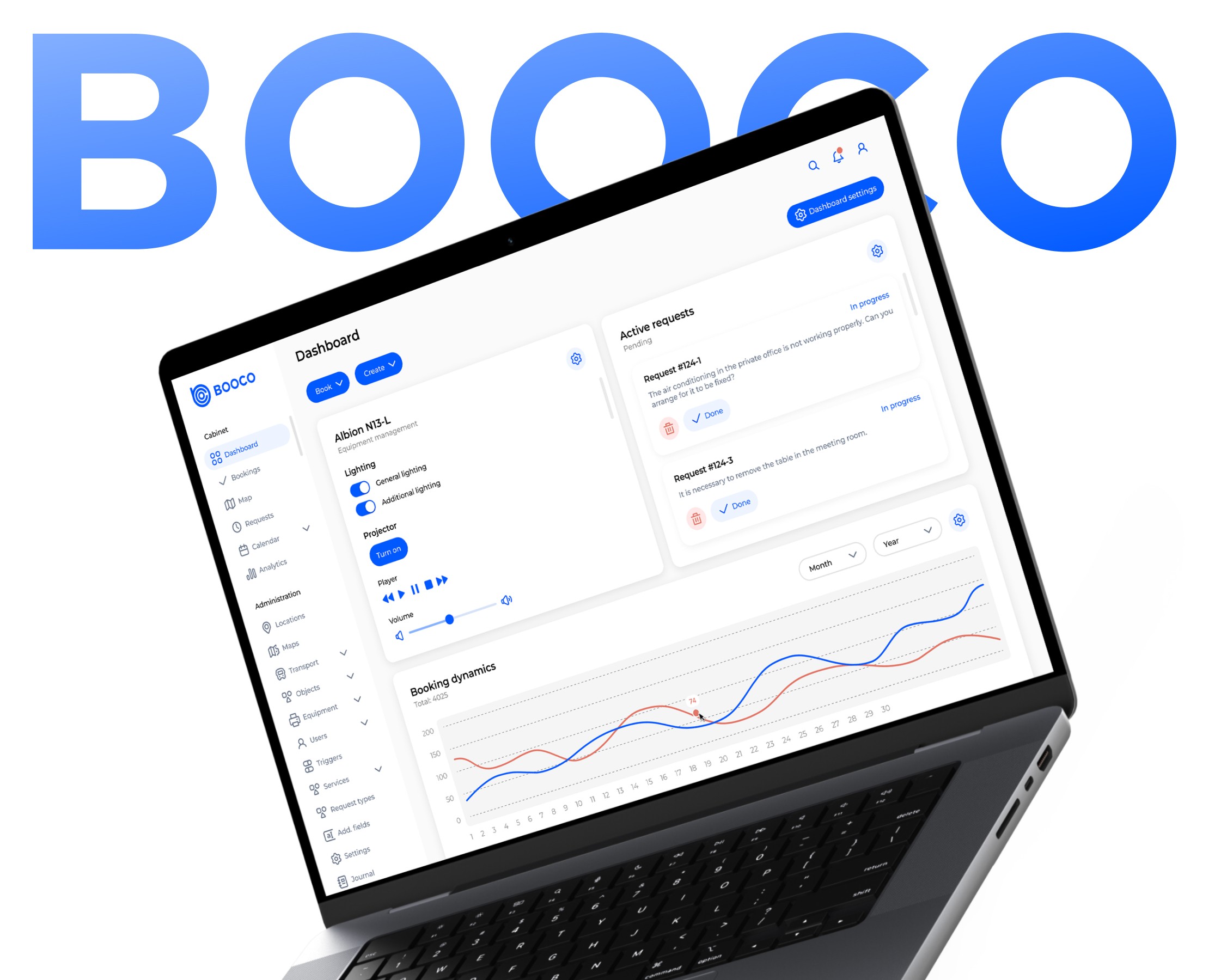 Booco — Интерфейсы на Dprofile