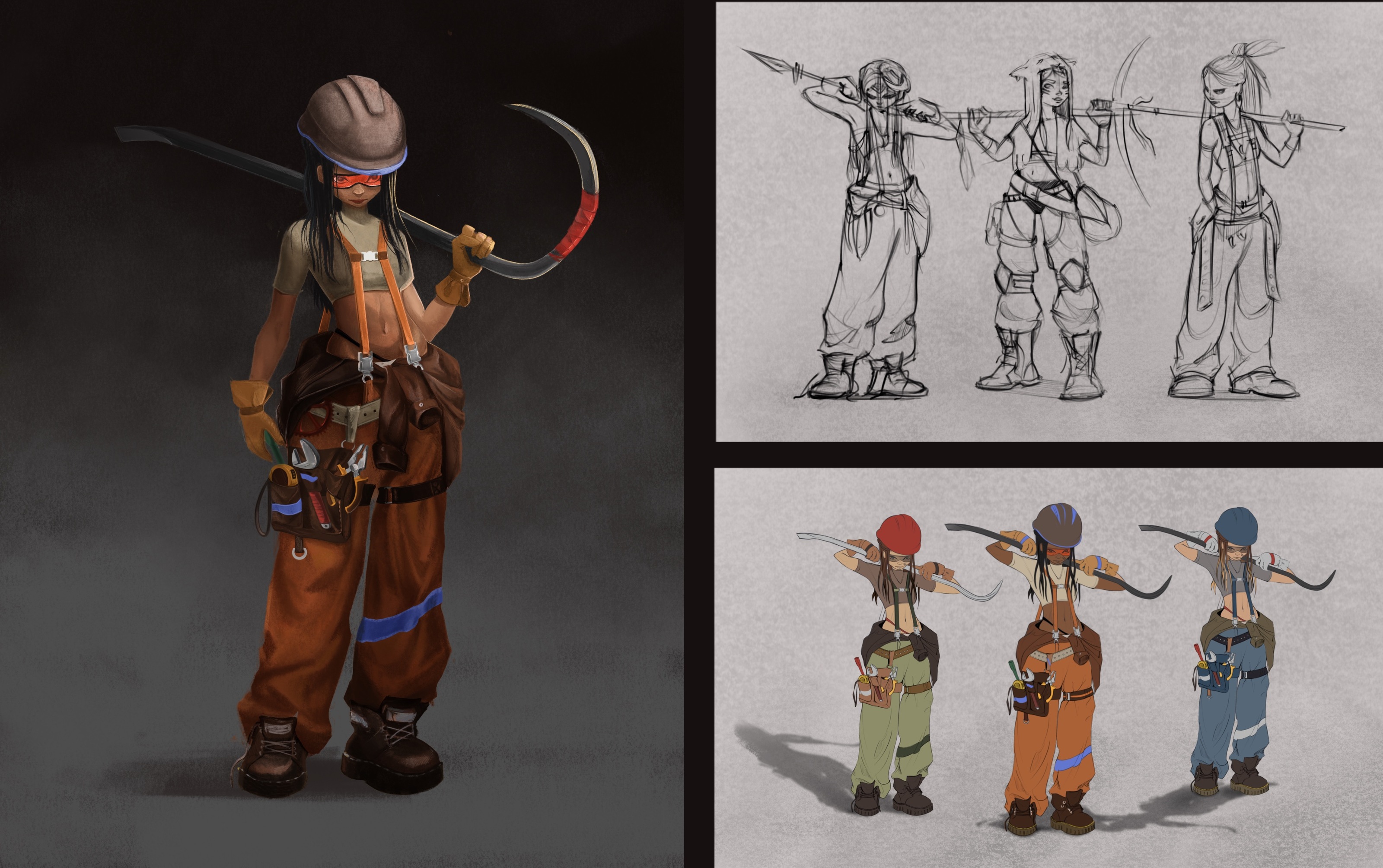Concept, art, 2D art, cartoon, design, character 2D — Изображение №1 — Иллюстрация, Графика на Dprofile