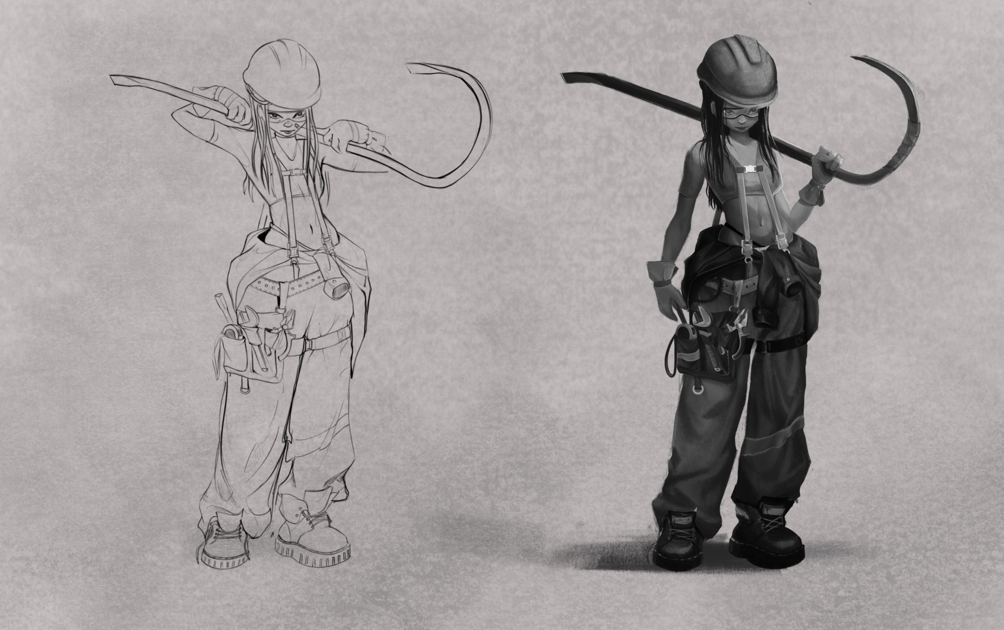 Concept, art, 2D art, cartoon, design, character 2D — Изображение №5 — Иллюстрация, Графика на Dprofile