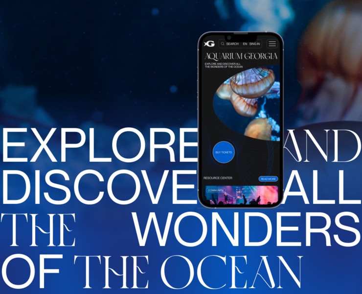 Aquarium Georgia | E-commerce | Redesign — Интерфейсы на Dprofile