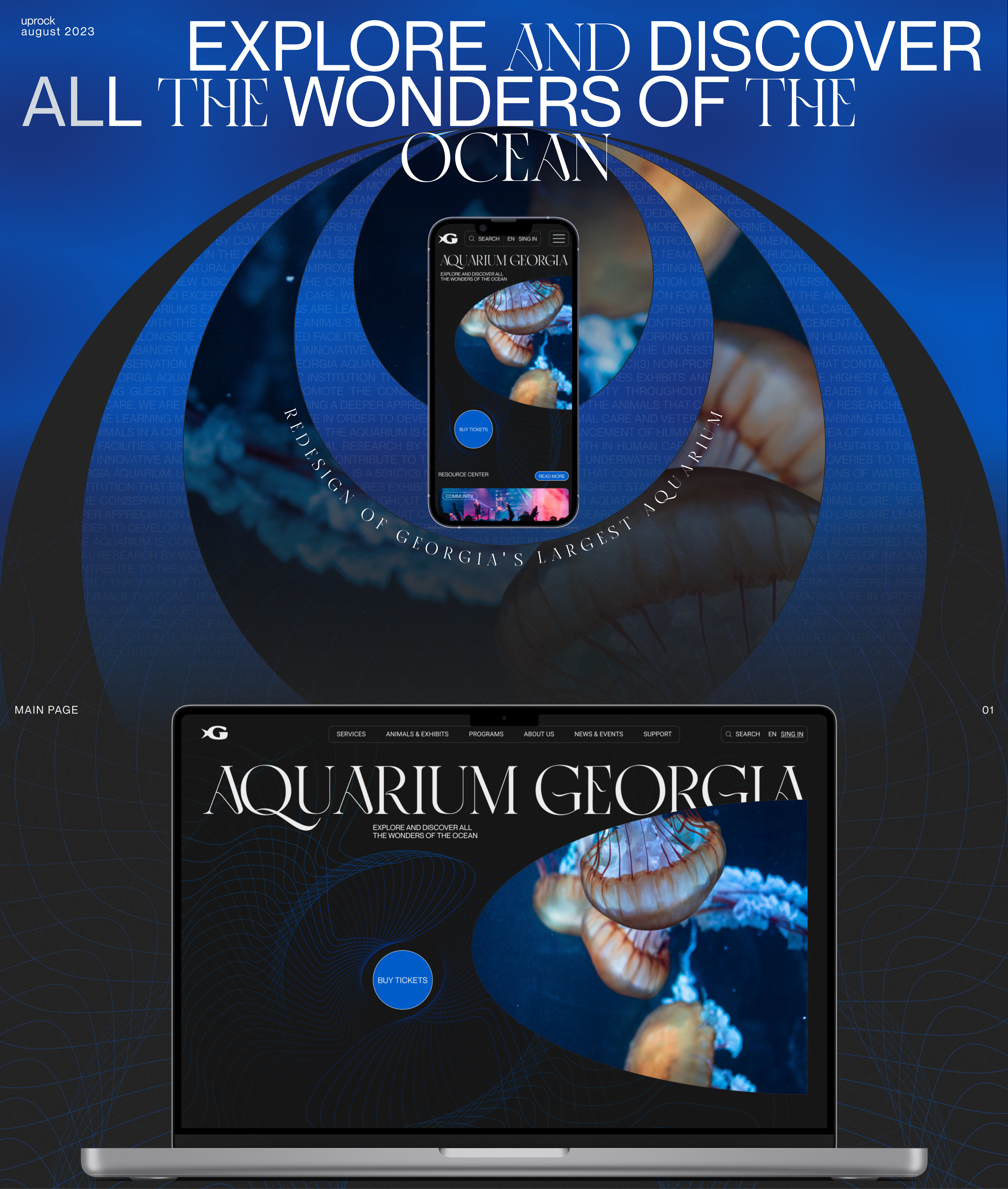 Aquarium Georgia | E-commerce | Redesign — Изображение №1 — Интерфейсы на Dprofile