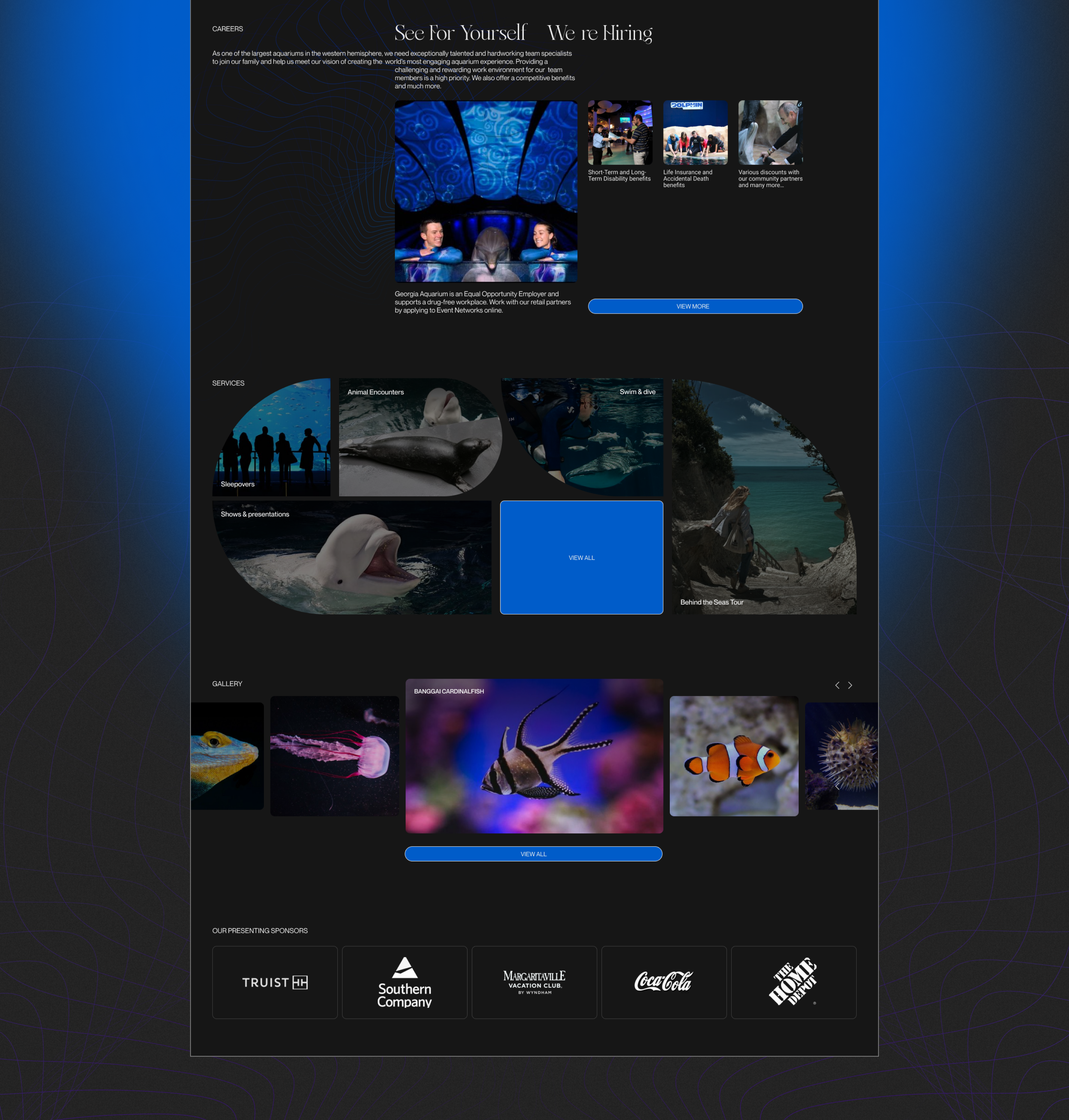 Aquarium Georgia | E-commerce | Redesign — Изображение №3 — Интерфейсы на Dprofile