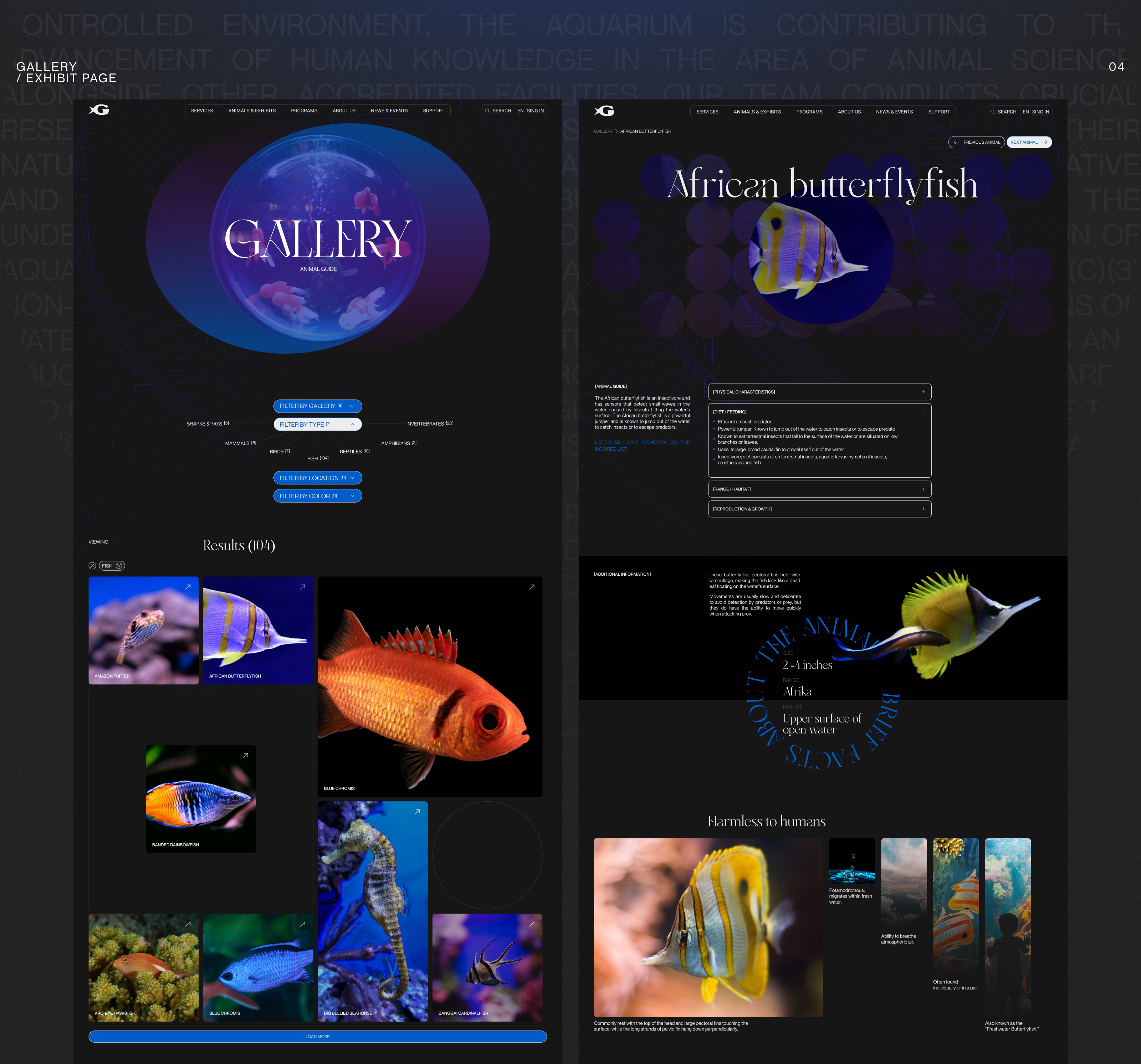 Aquarium Georgia | E-commerce | Redesign — Изображение №8 — Интерфейсы на Dprofile