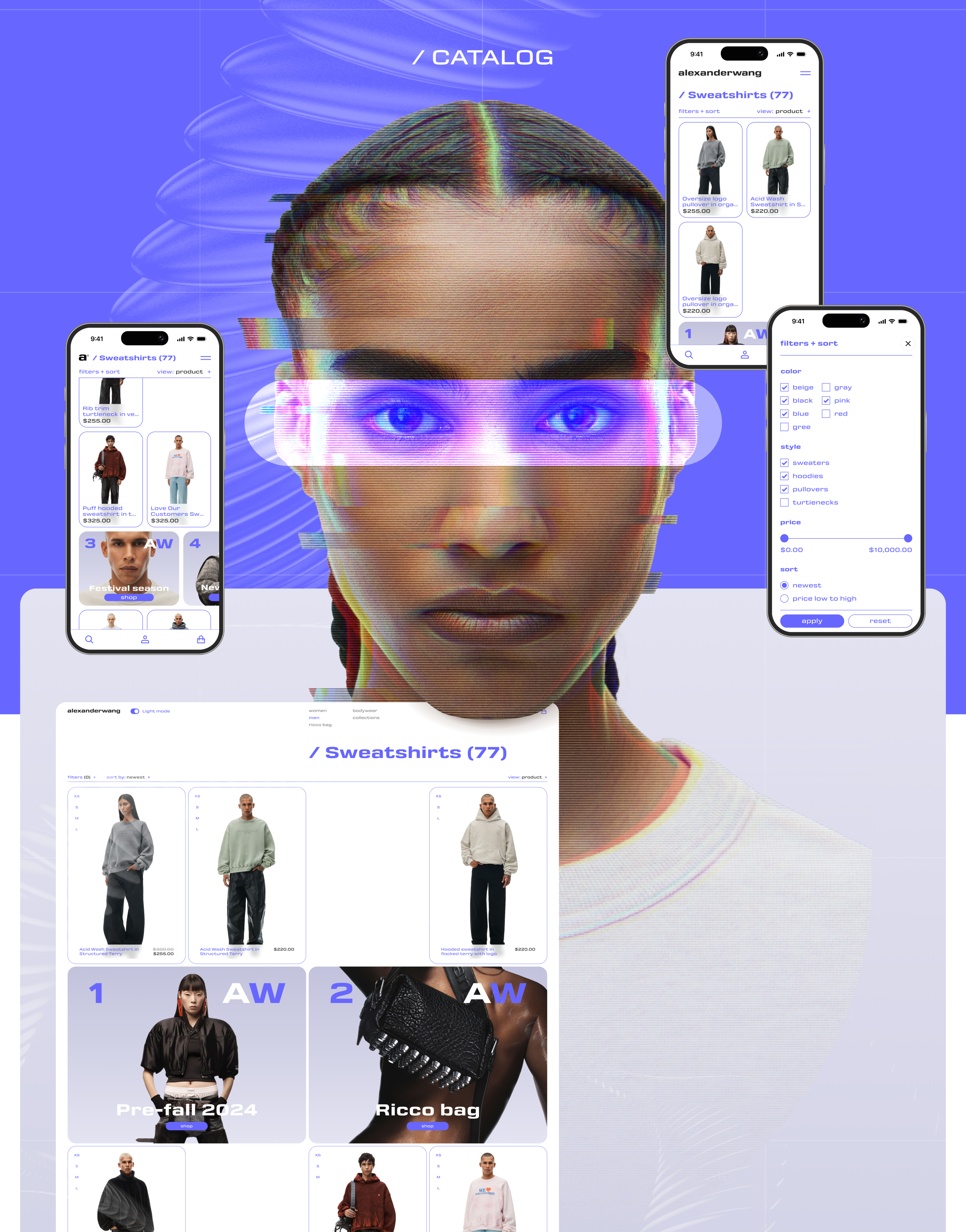 Alexander Wang E-Commerce — Изображение №7 — Интерфейсы на Dprofile