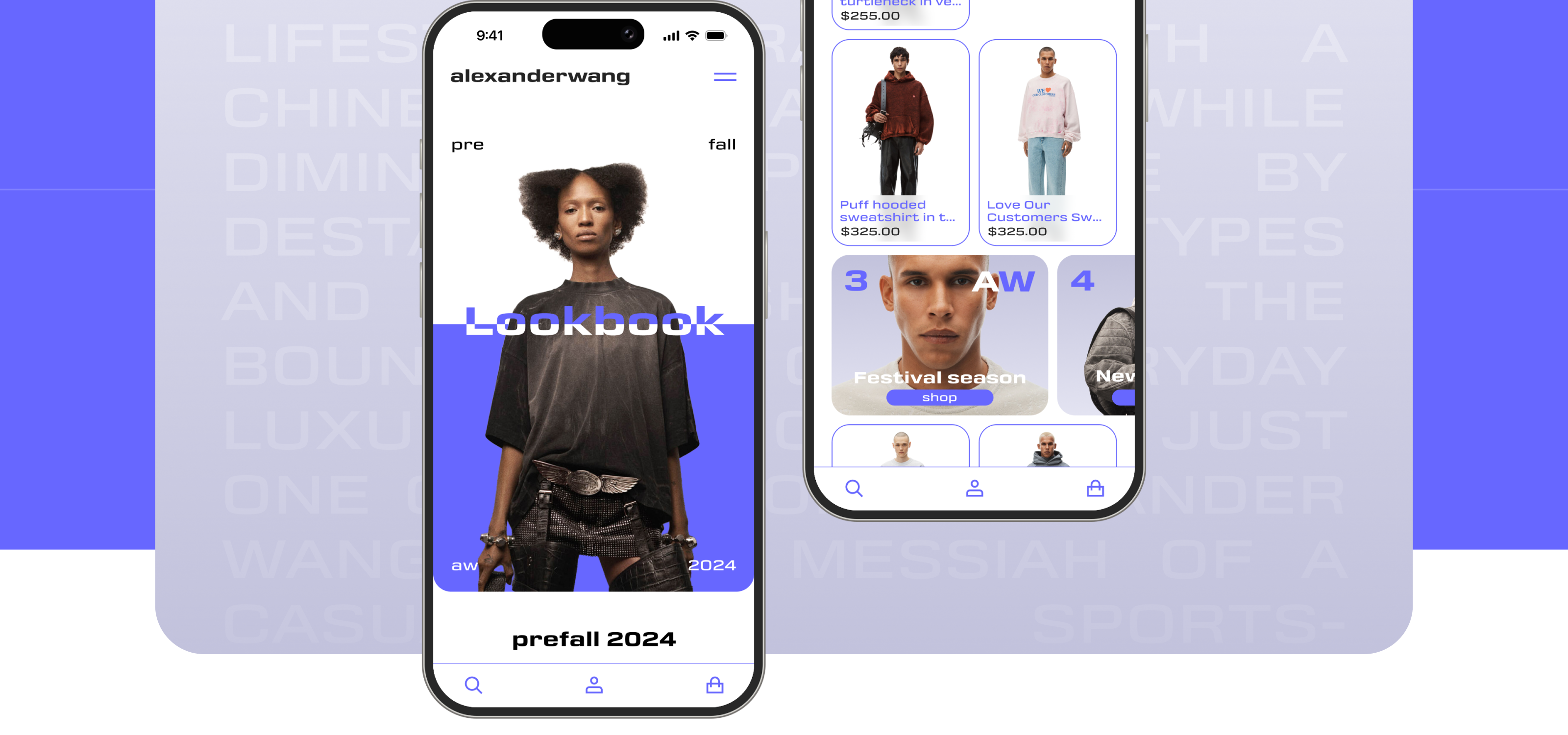 Alexander Wang E-Commerce — Изображение №2 — Интерфейсы на Dprofile