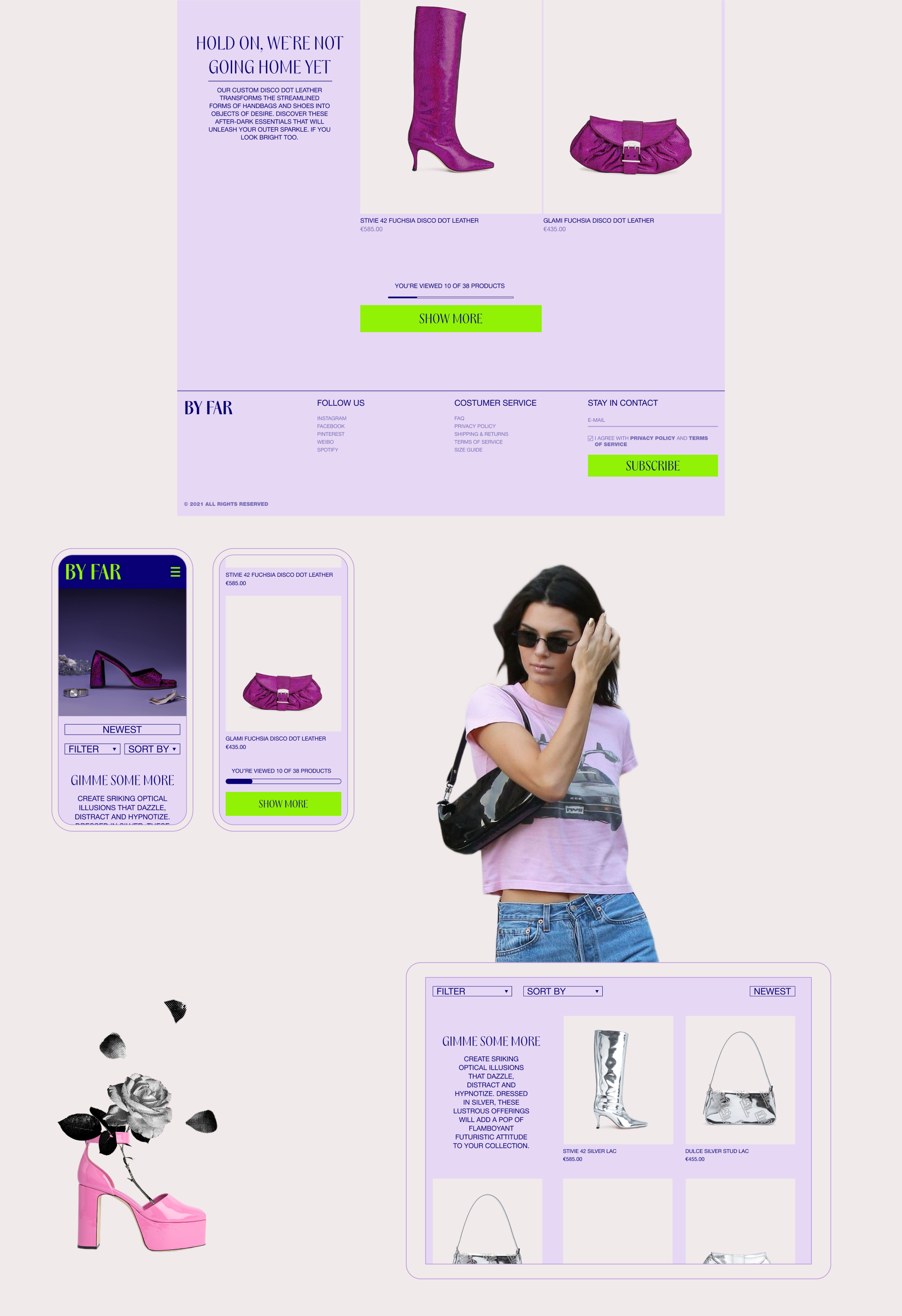 BY FAR | E-commerce redesign — Изображение №6 — Интерфейсы, Брендинг на Dprofile