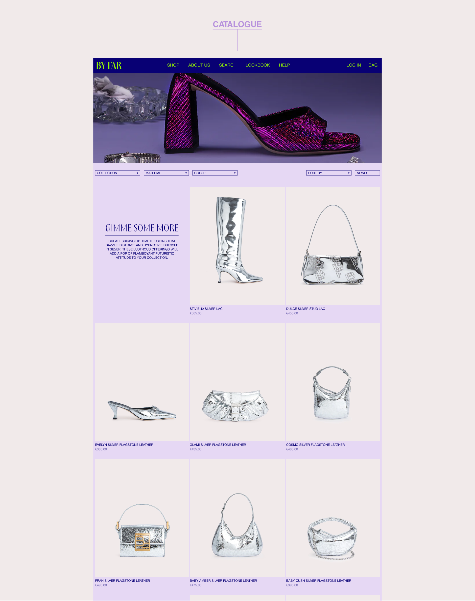 BY FAR | E-commerce redesign — Изображение №5 — Интерфейсы, Брендинг на Dprofile