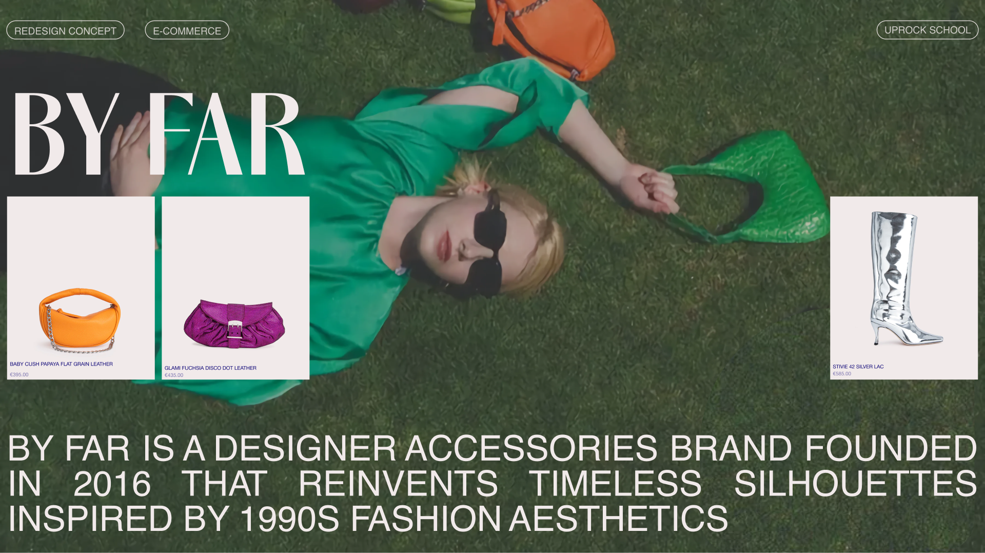 BY FAR | E-commerce redesign — Изображение №1 — Интерфейсы, Брендинг на Dprofile