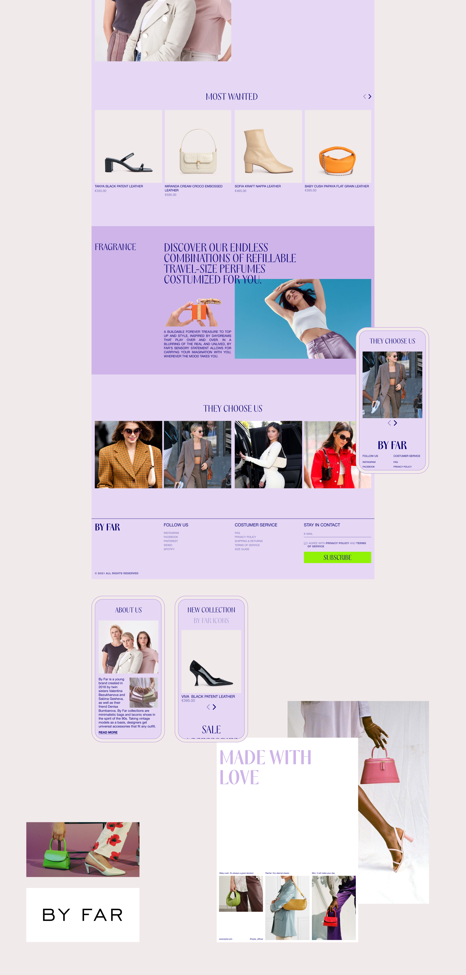 BY FAR | E-commerce redesign — Изображение №4 — Интерфейсы, Брендинг на Dprofile