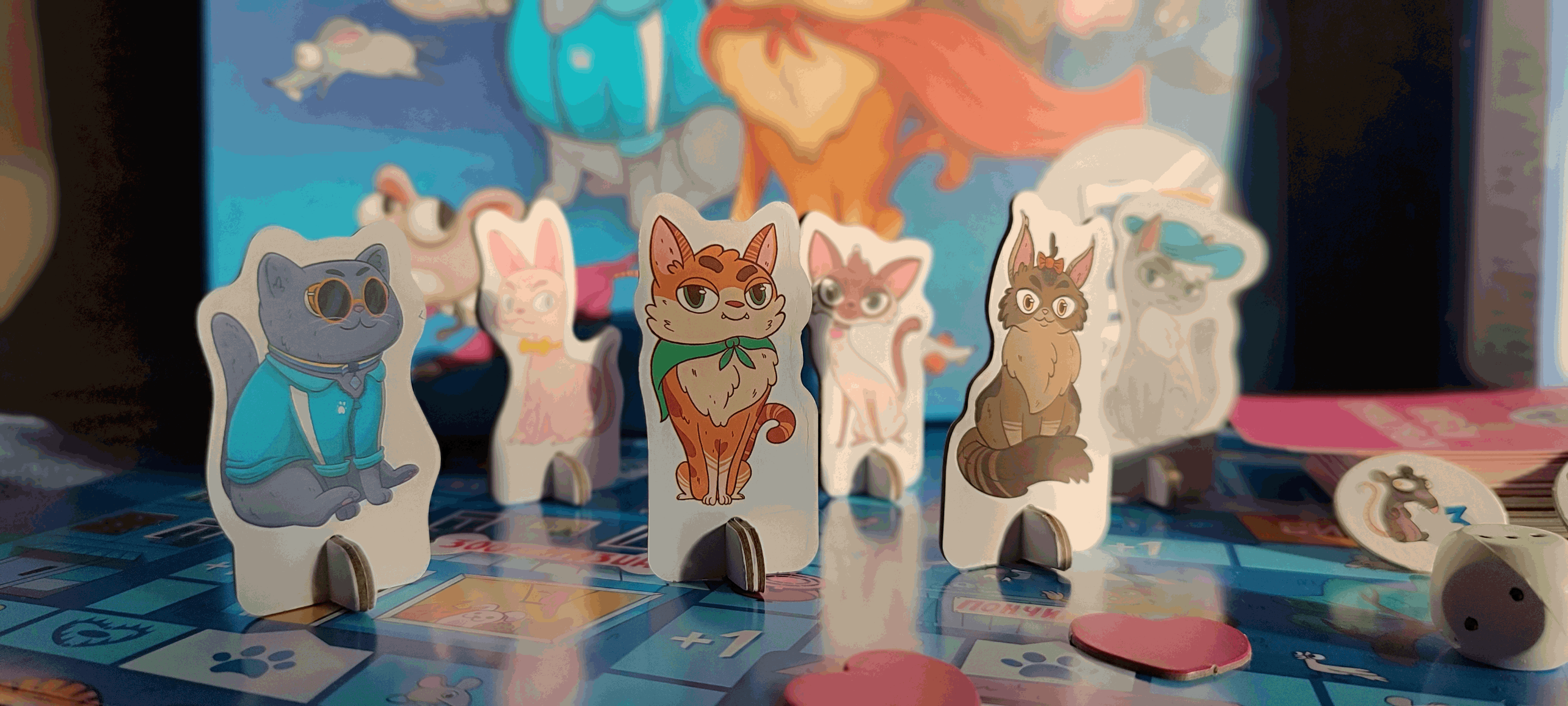 Настольная игра "Кошачий патруль" — Изображение №14 — Иллюстрация на Dprofile