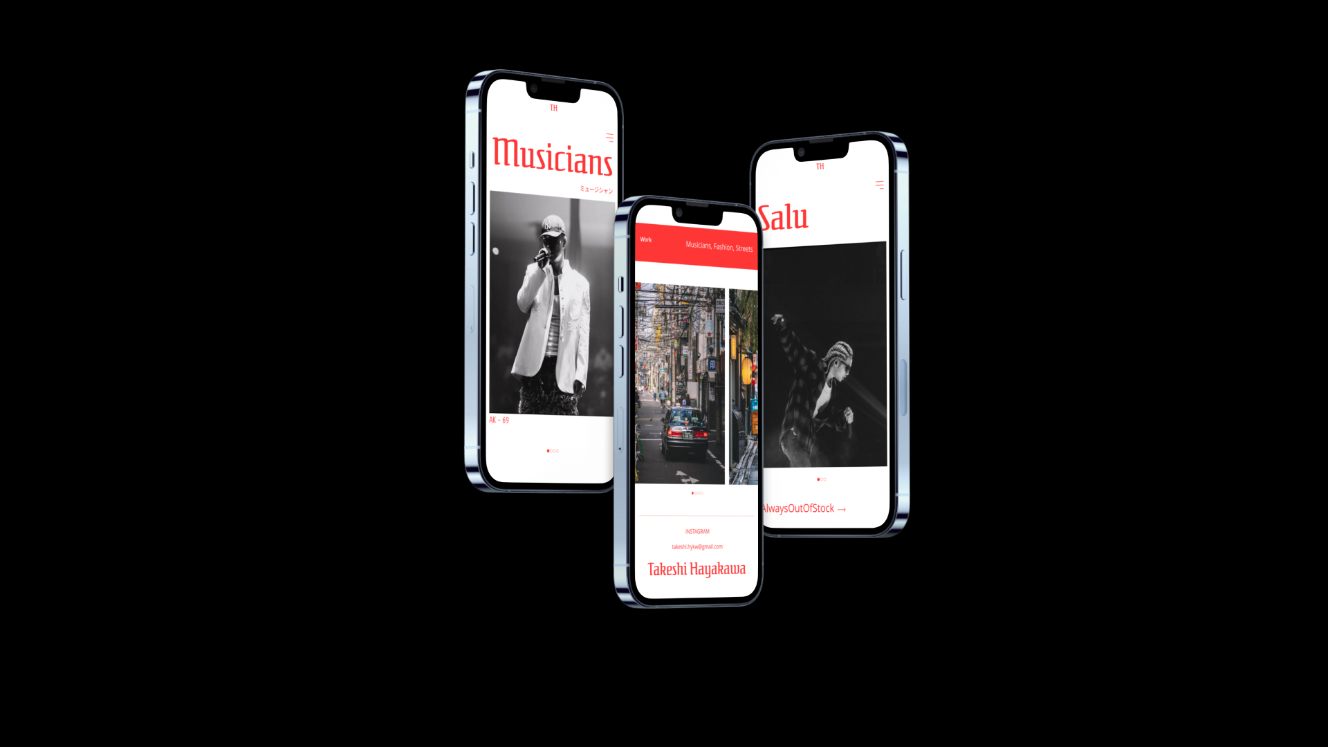 концепт сайта-портфолио фотографа — Изображение №8 — Интерфейсы на Dprofile
