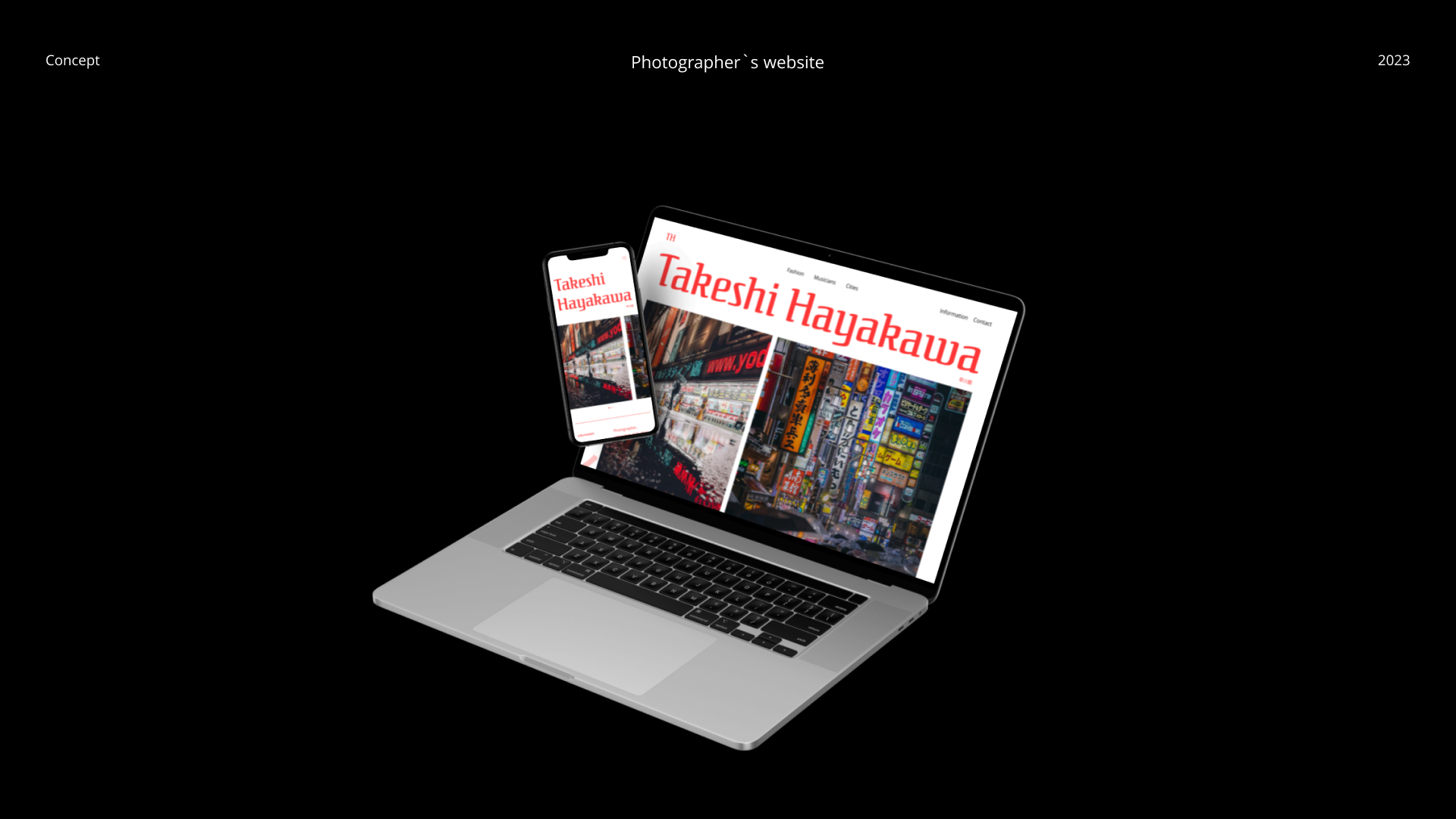 концепт сайта-портфолио фотографа — Изображение №1 — Интерфейсы на Dprofile
