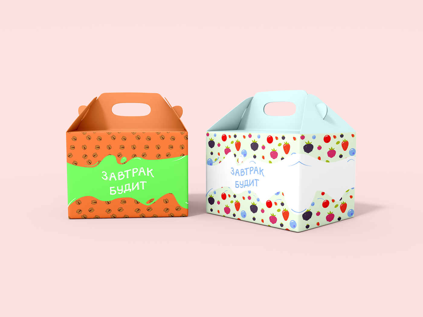 Дизайн упаковки "Завтрак будит" — Изображение №11 — Брендинг, Иллюстрация на Dprofile