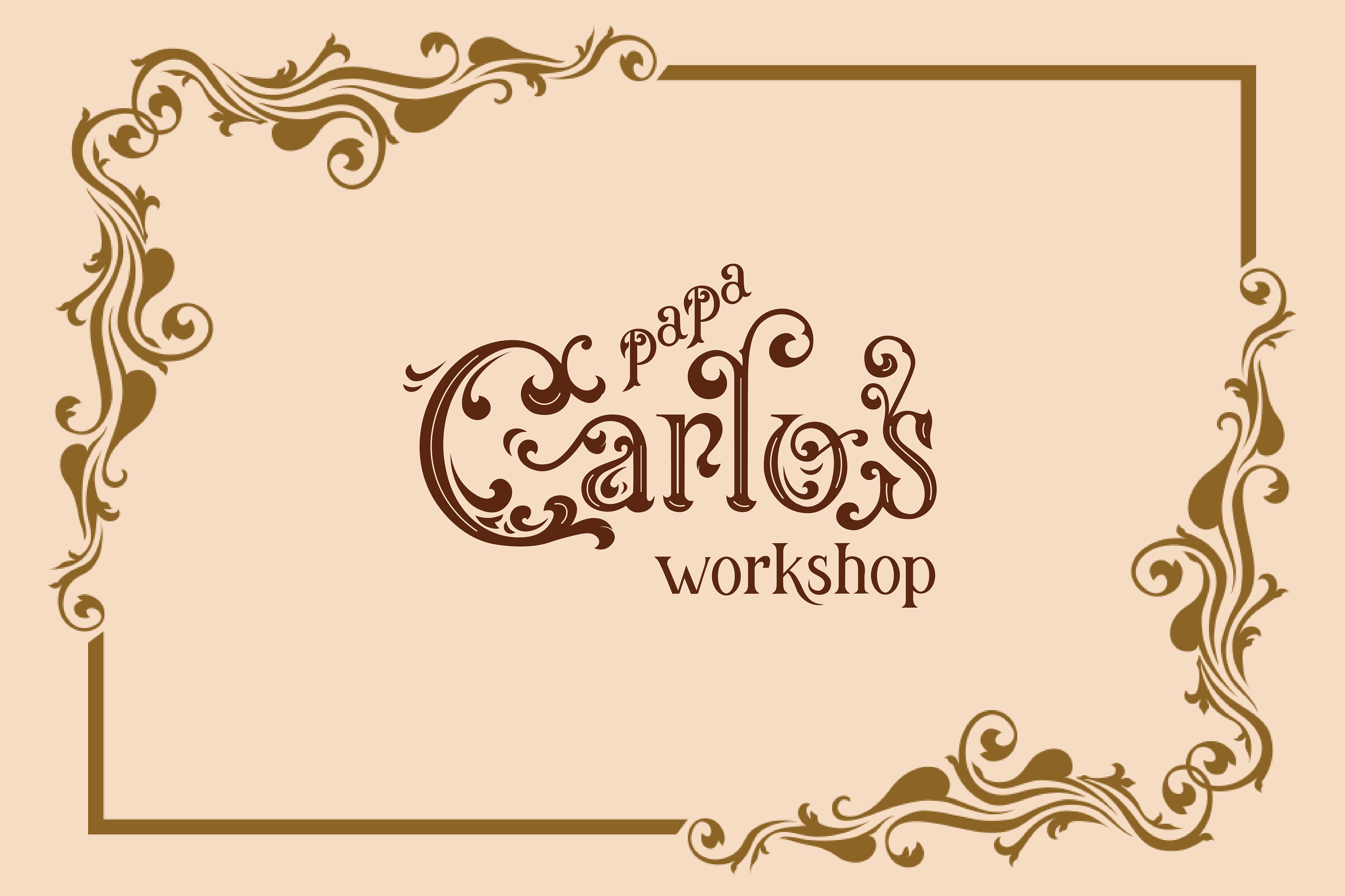 Carpentry workshop "Papa Carlo" — Изображение №1 — Брендинг на Dprofile