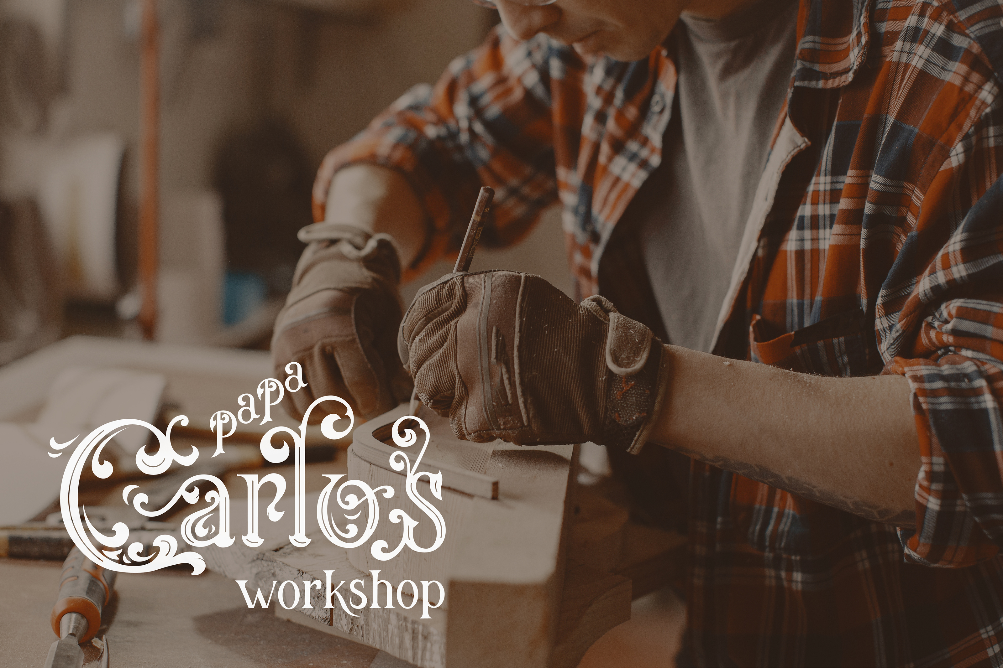 Carpentry workshop "Papa Carlo" — Изображение №4 — Брендинг на Dprofile