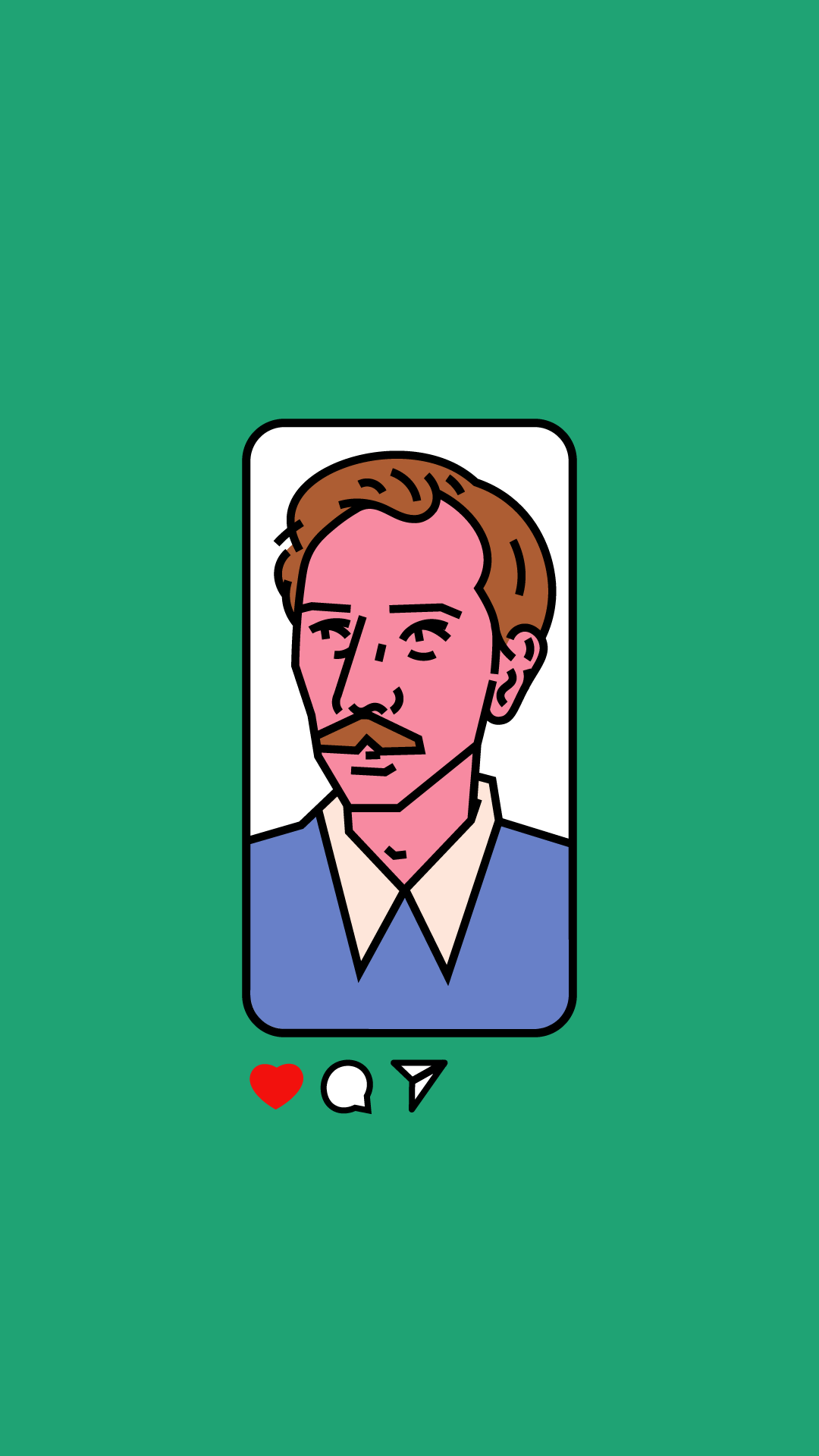 Сэлфи. — Изображение №1 — Иллюстрация, Графика на Dprofile
