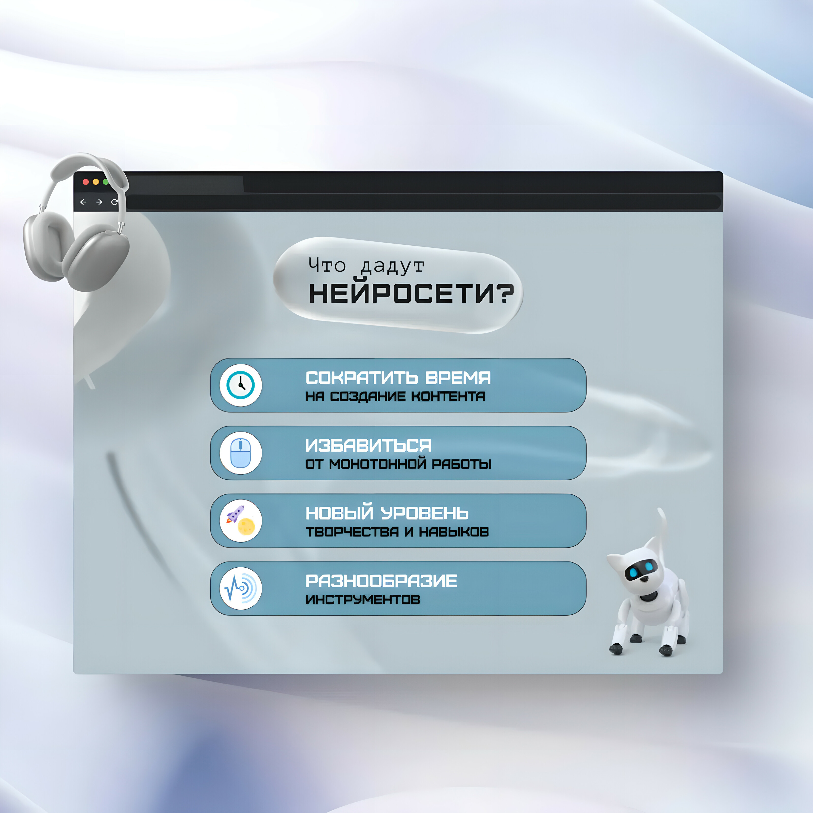 Taplink Нейросети AI — Изображение №3 — Интерфейсы на Dprofile