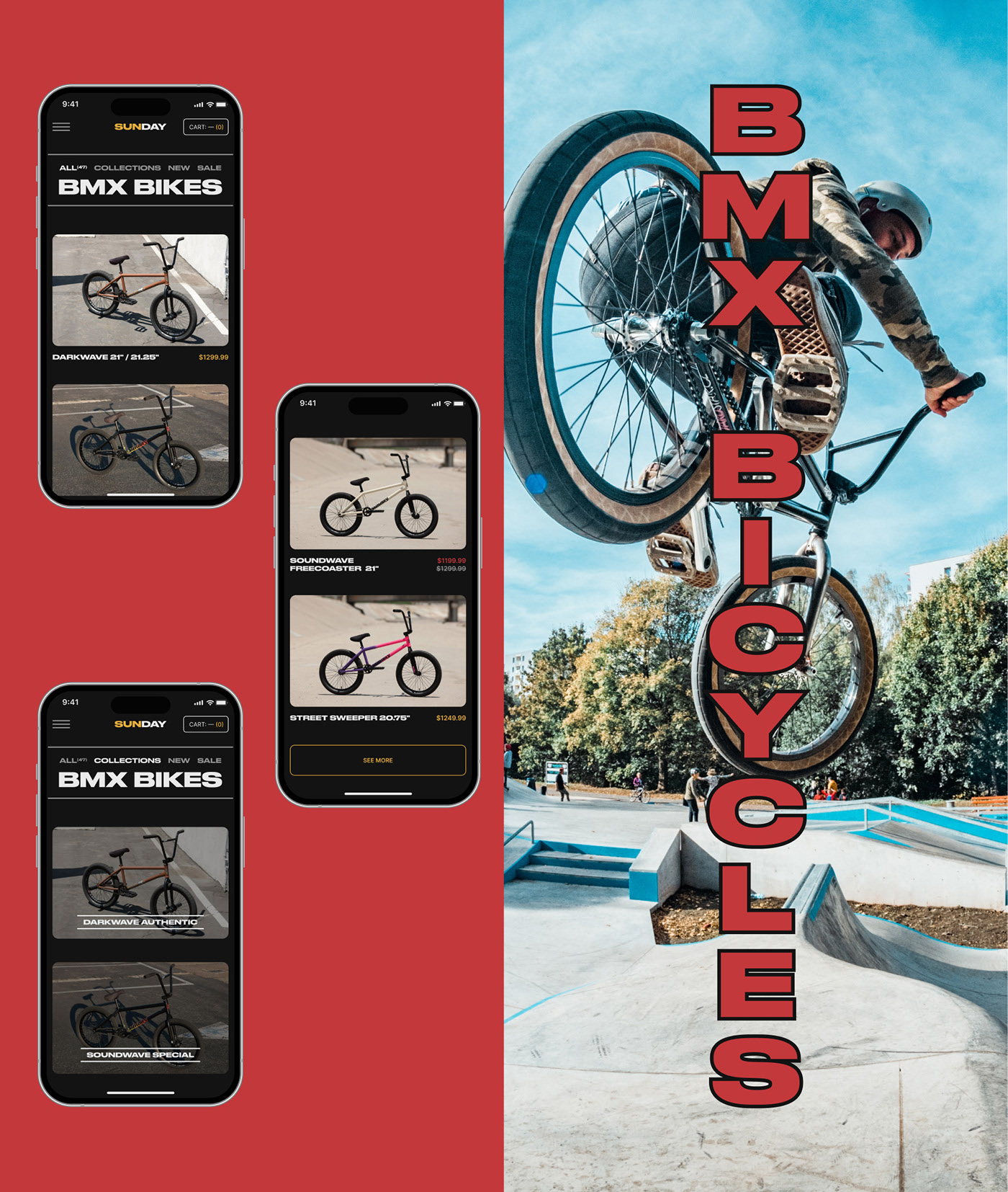 Sunday Bikes | E-commerce redesign — Изображение №10 — Интерфейсы на Dprofile