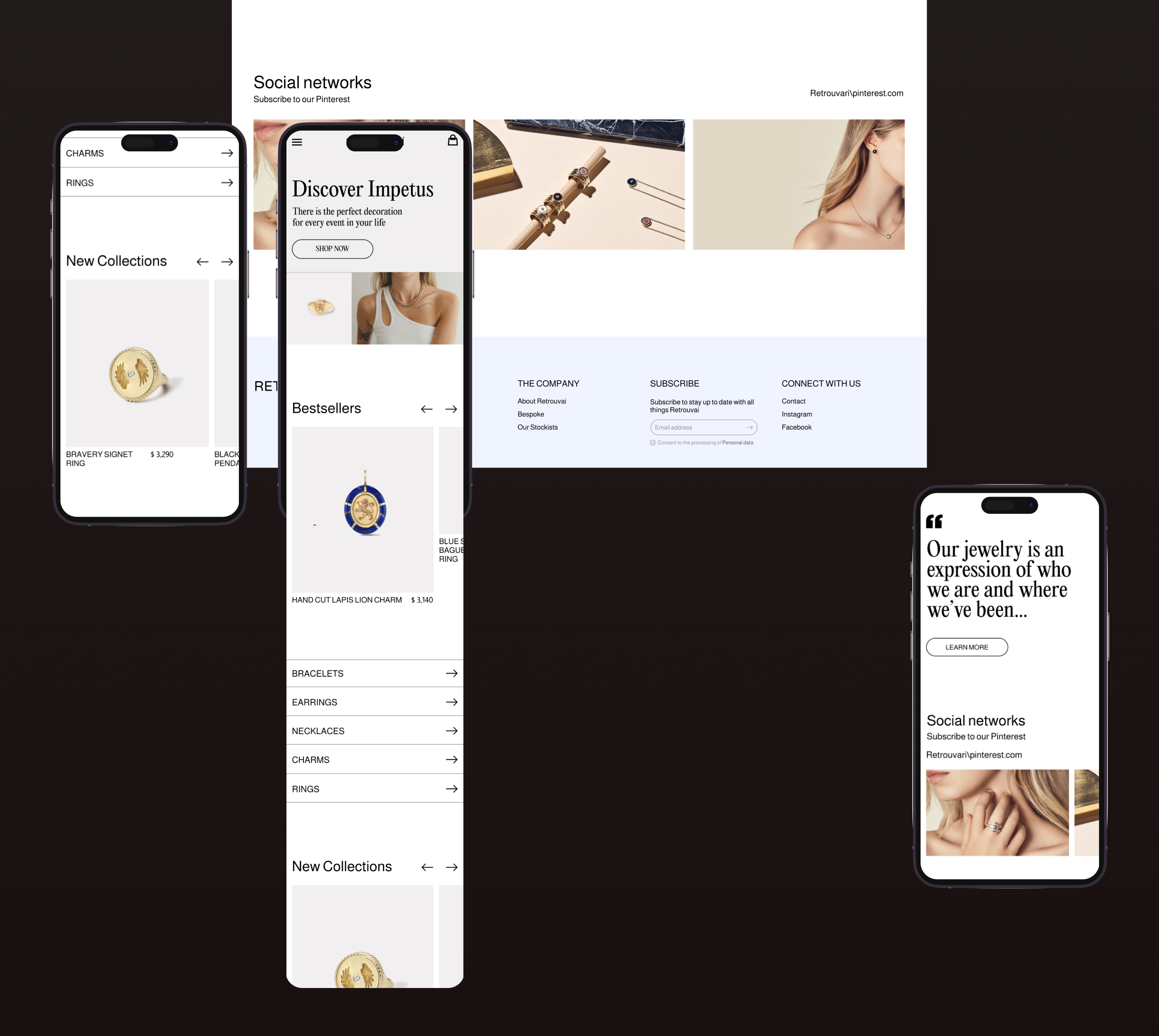 RETROUVAÍ - Redesign online store — Изображение №3 — Интерфейсы на Dprofile