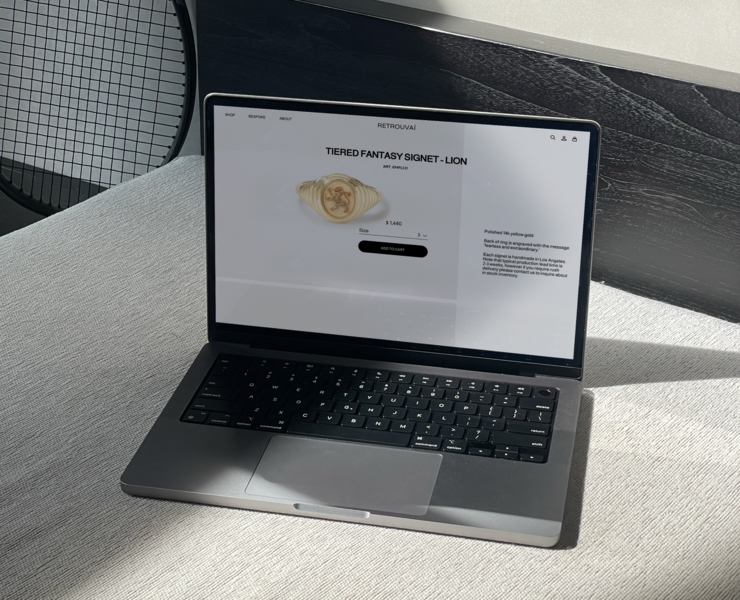 RETROUVAÍ - Redesign online store — Интерфейсы на Dprofile