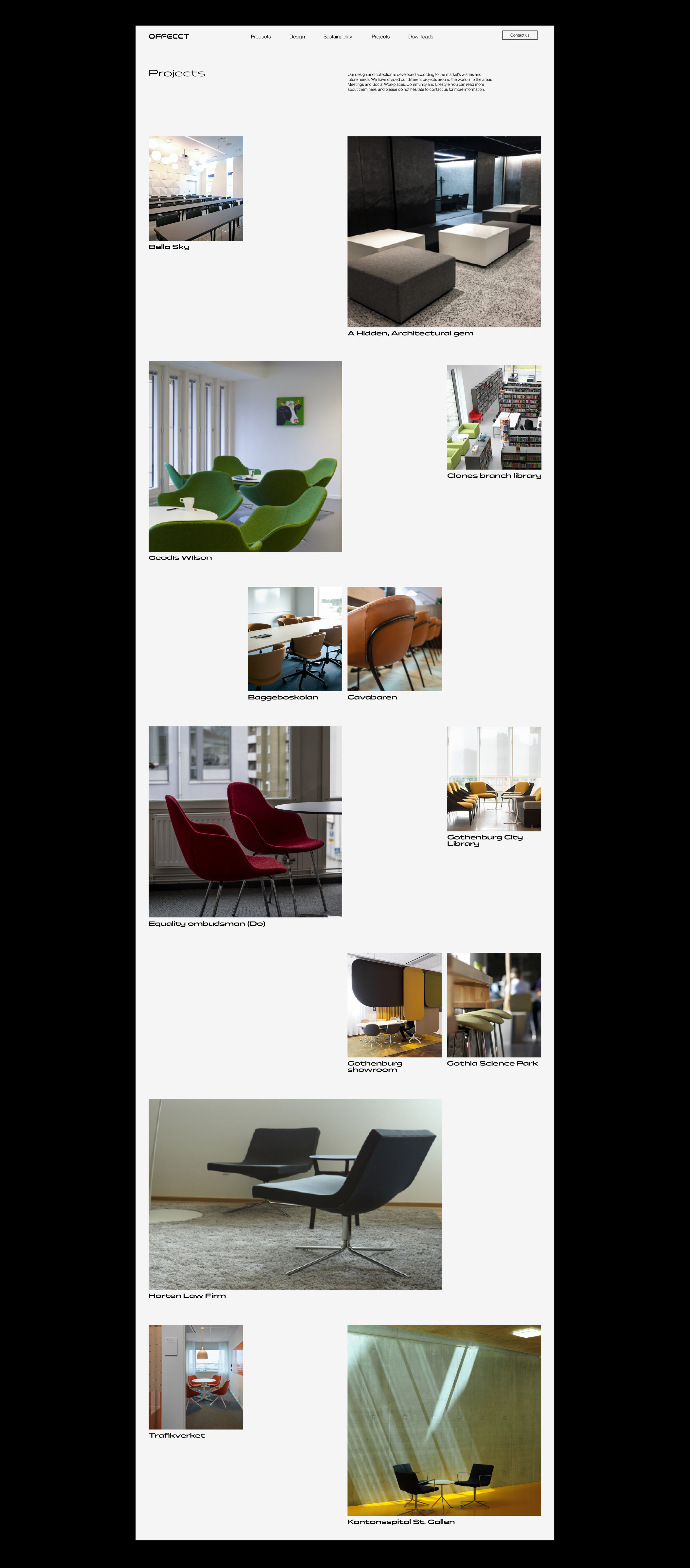 OFFECCT - Corporate website — Изображение №7 — Интерфейсы на Dprofile