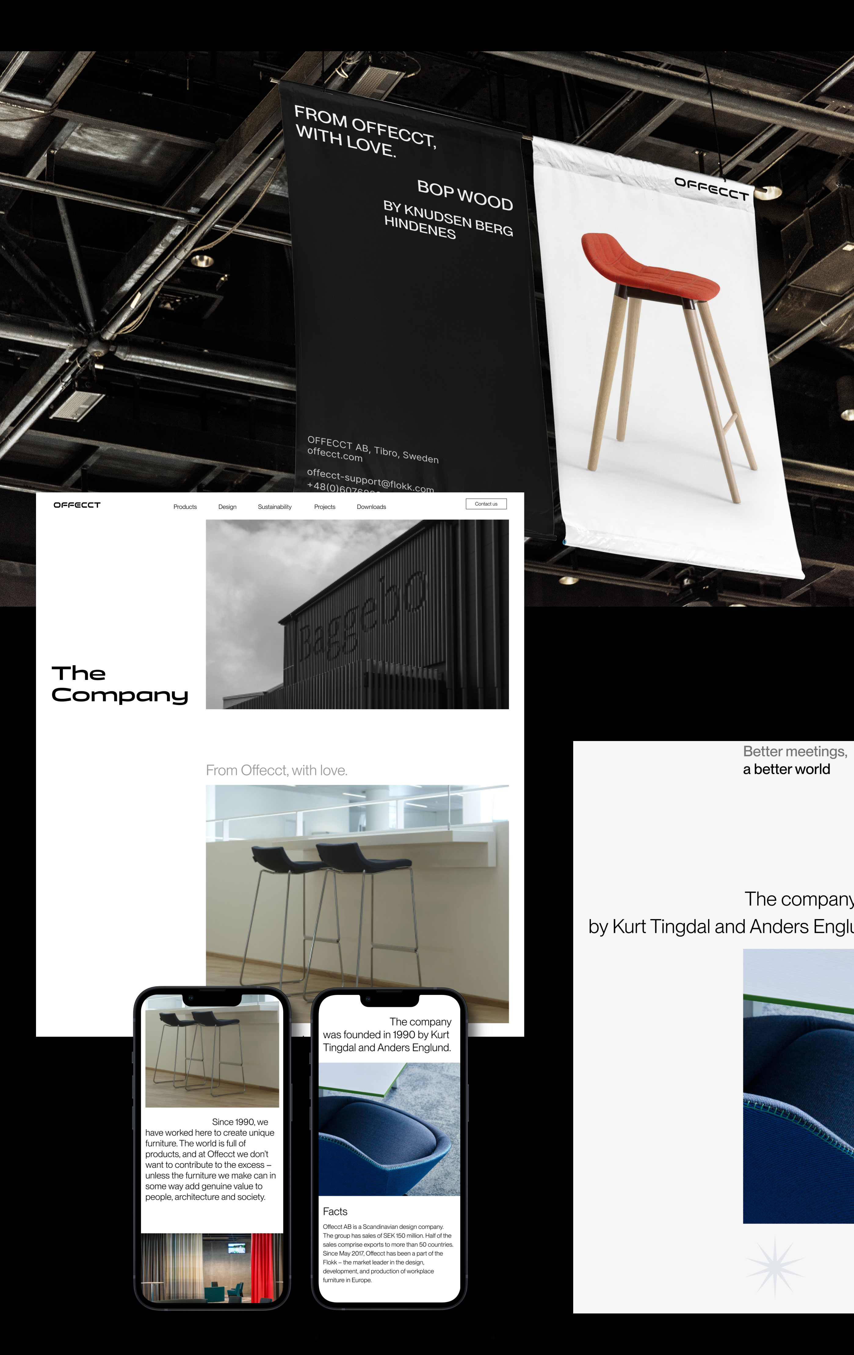 OFFECCT - Corporate website — Изображение №5 — Интерфейсы на Dprofile