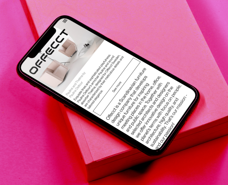 OFFECCT - Corporate website — Интерфейсы на Dprofile