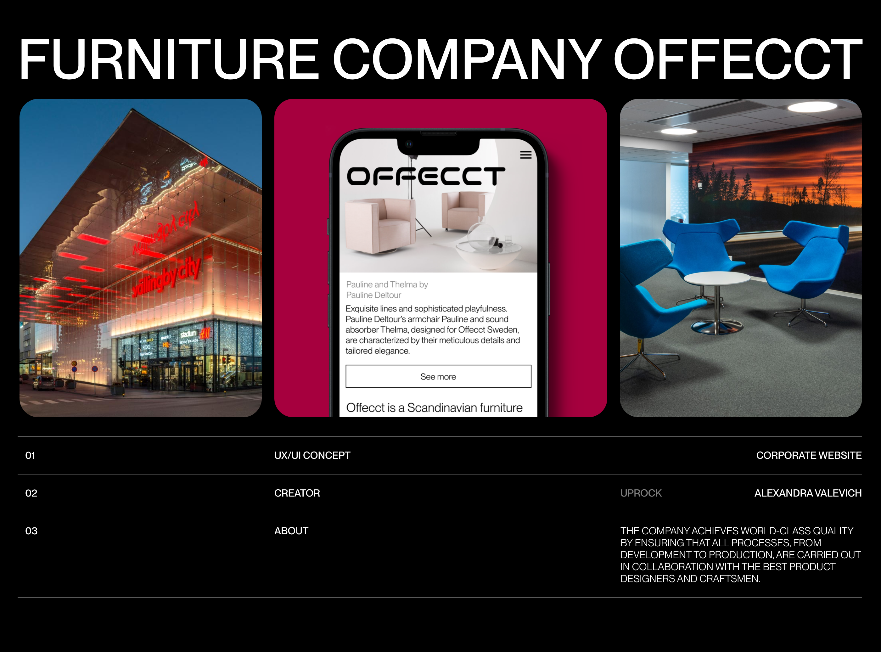 OFFECCT - Corporate website — Изображение №1 — Интерфейсы на Dprofile