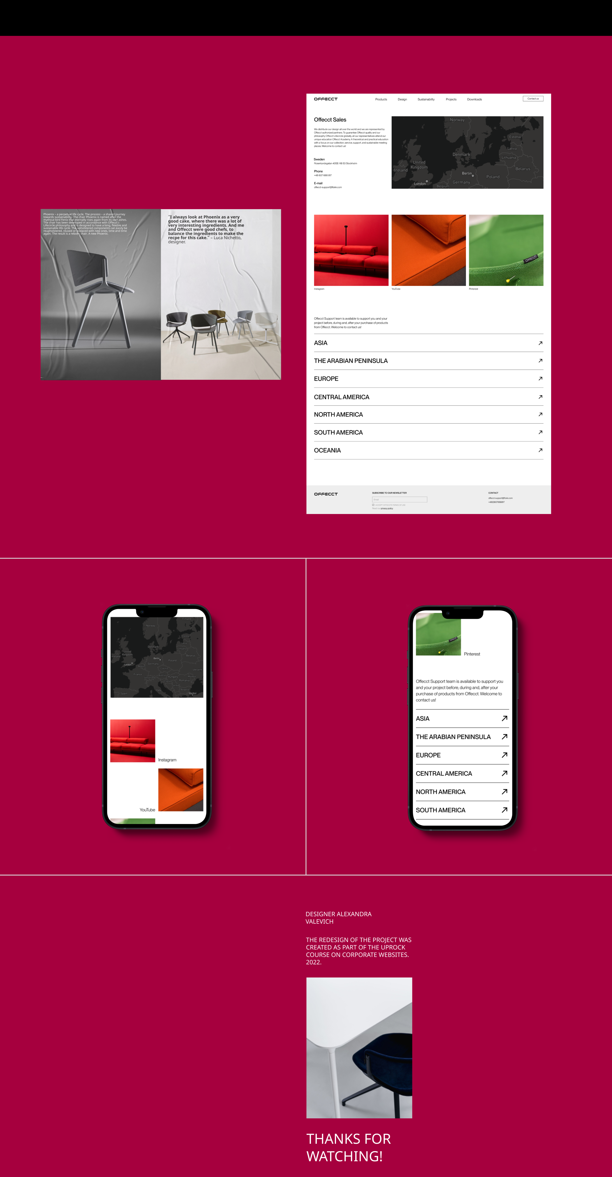 OFFECCT - Corporate website — Изображение №10 — Интерфейсы на Dprofile