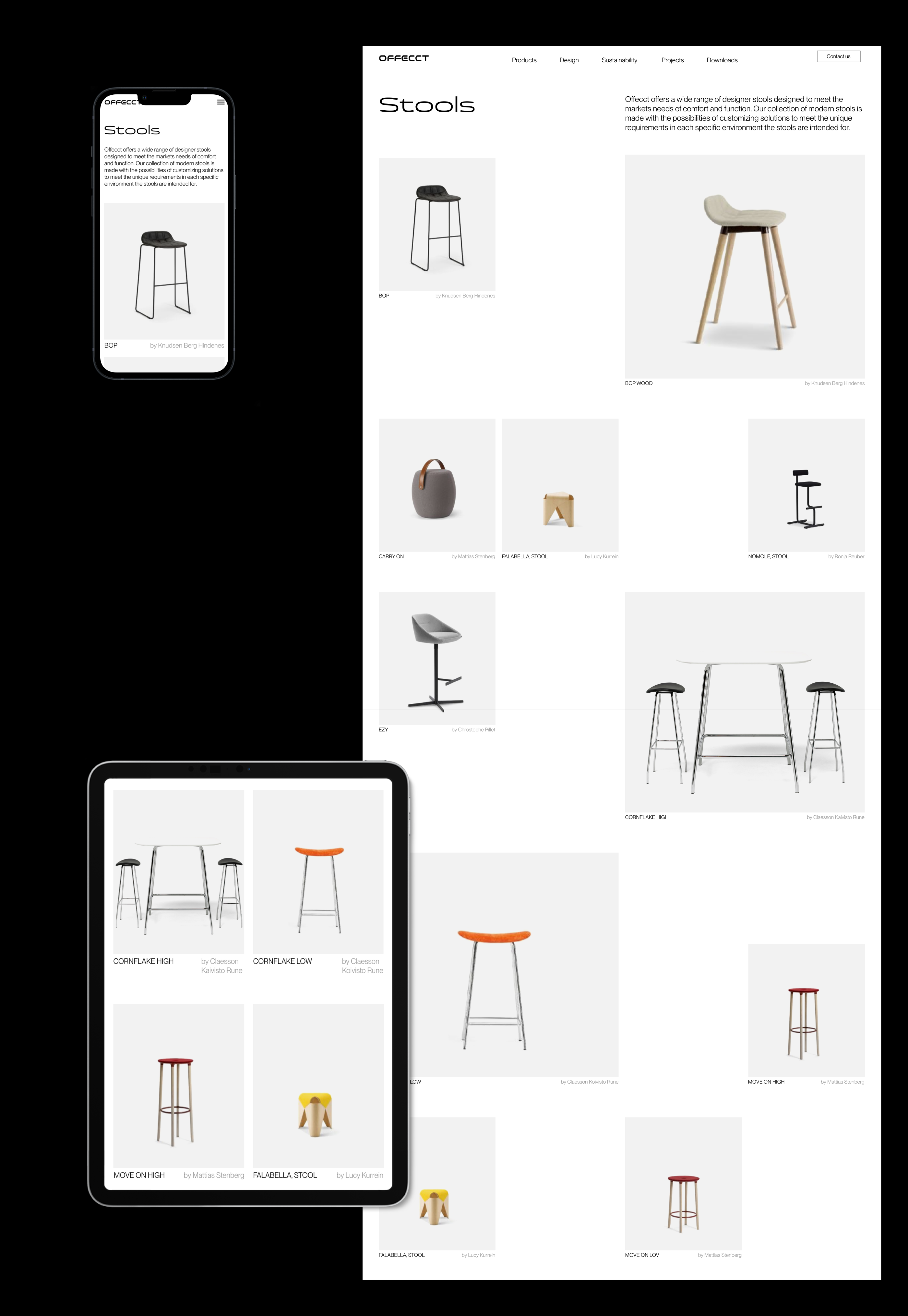OFFECCT - Corporate website — Изображение №4 — Интерфейсы на Dprofile