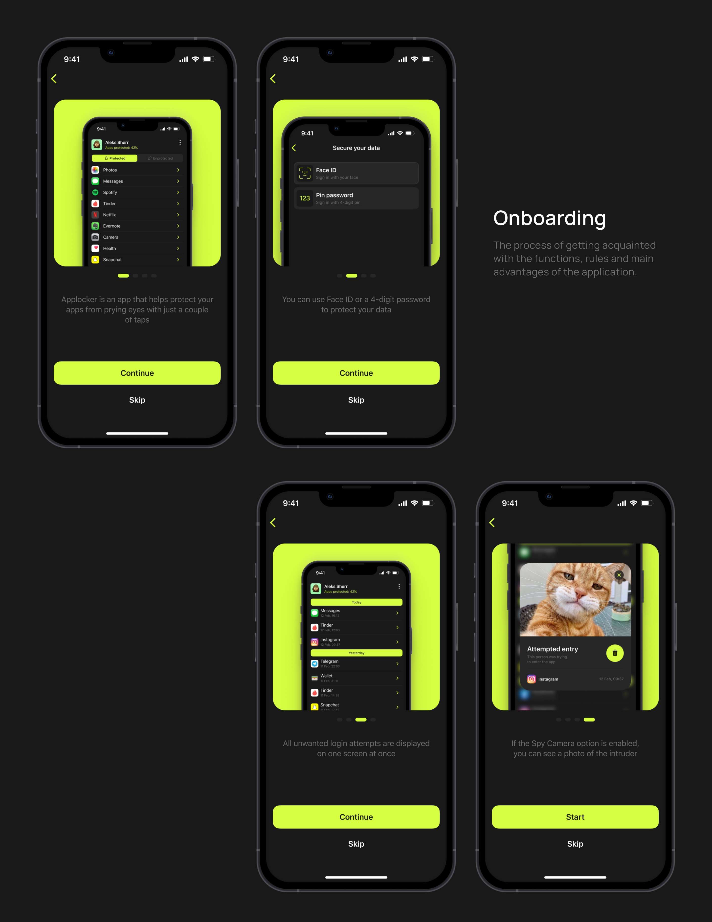 AppLocker — Изображение №8 — Интерфейсы на Dprofile