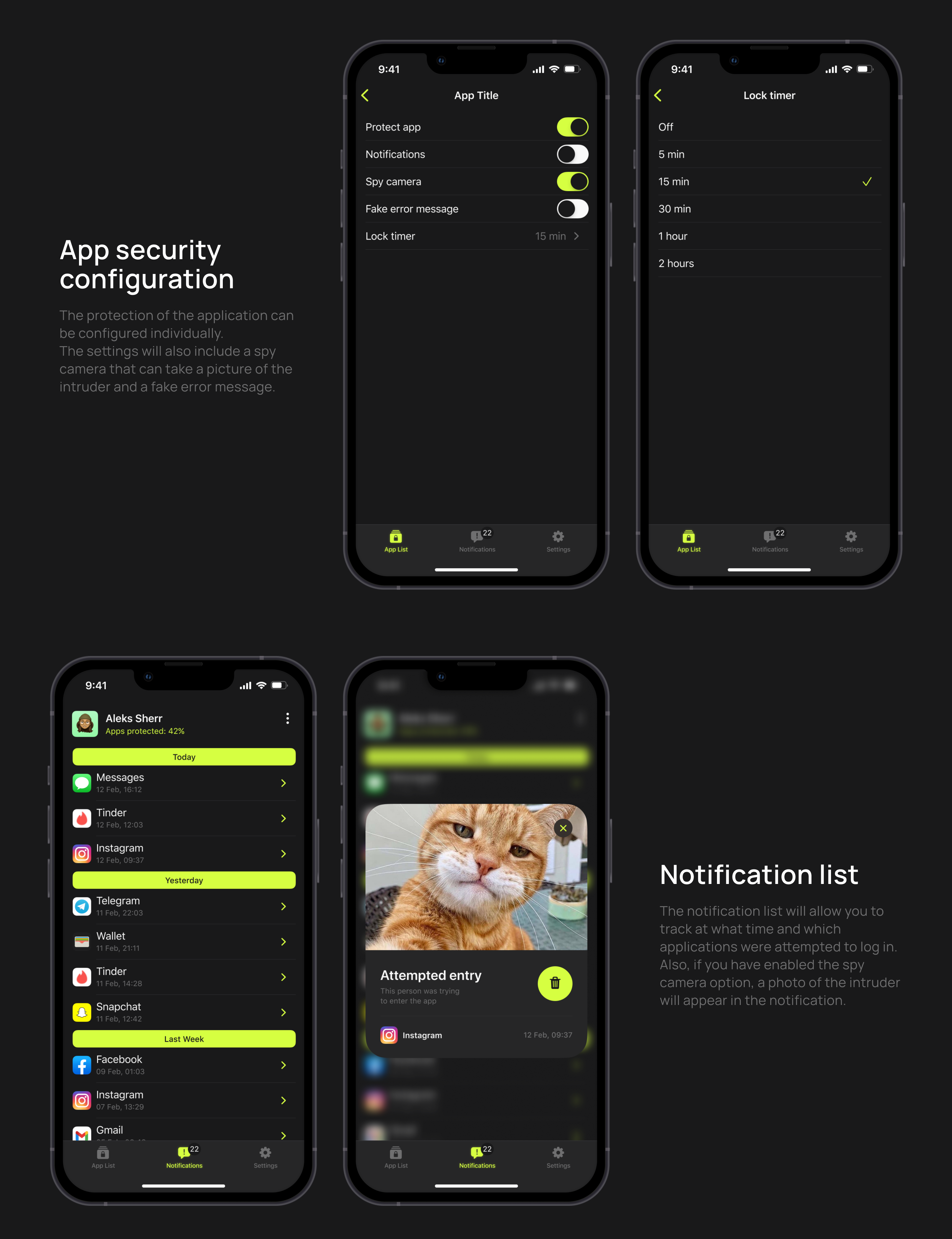 AppLocker — Изображение №10 — Интерфейсы на Dprofile