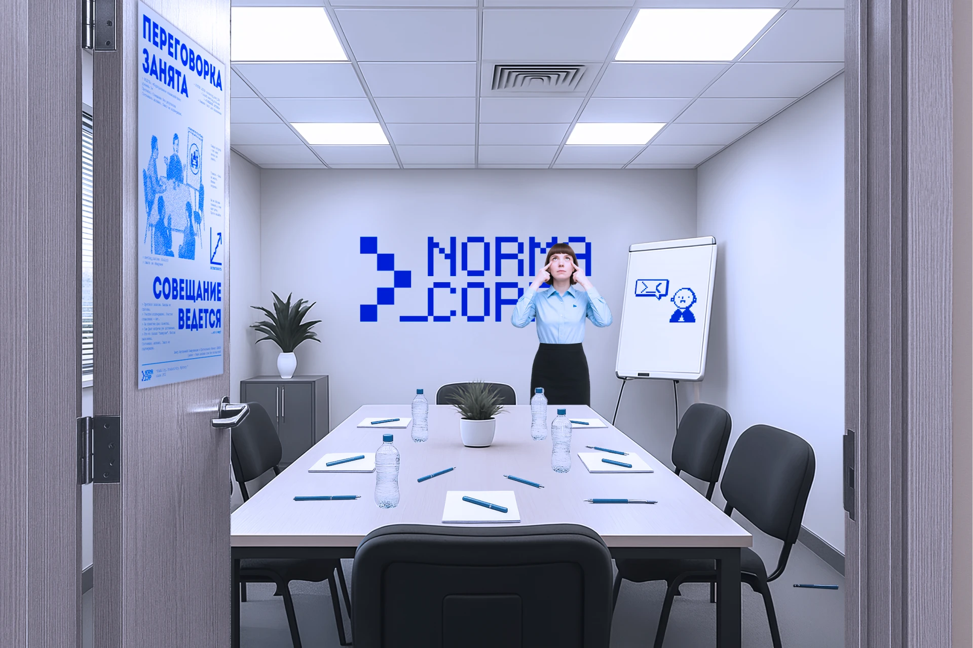 NORMACORP: фирменный стиль и визуальная система — Изображение №8 — Брендинг, Графика на Dprofile