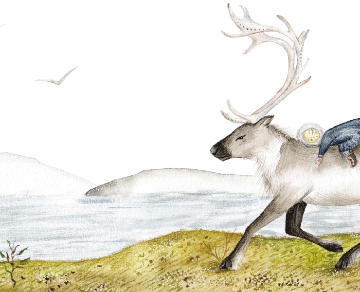 Illustrated children's book "Ilta's wonderful story" — Иллюстрация на Dprofile