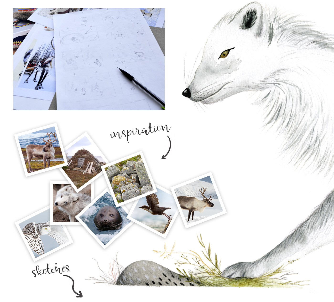 Illustrated children's book "Ilta's wonderful story" — Изображение №2 — Иллюстрация на Dprofile