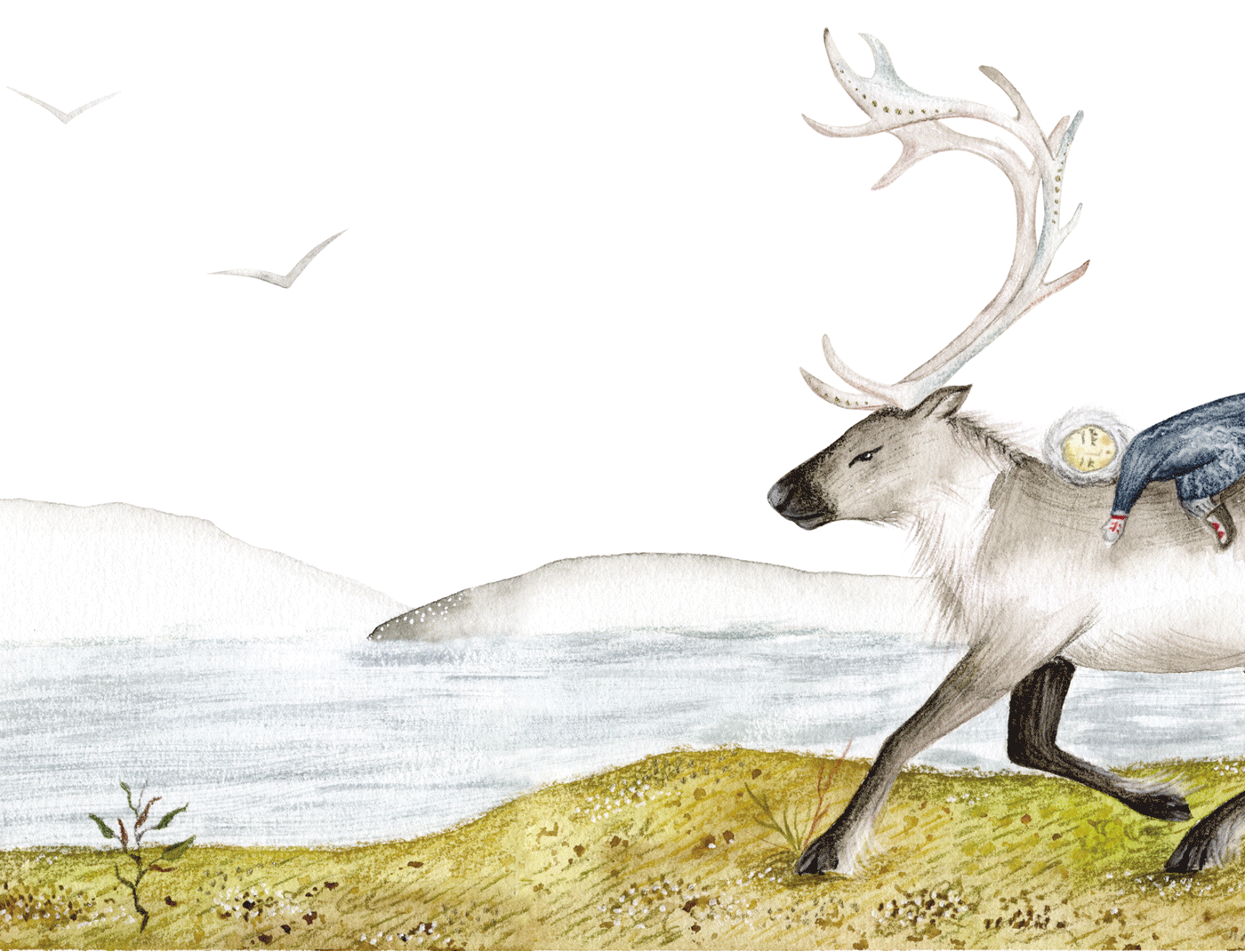 Illustrated children's book "Ilta's wonderful story" — Изображение №7 — Иллюстрация на Dprofile